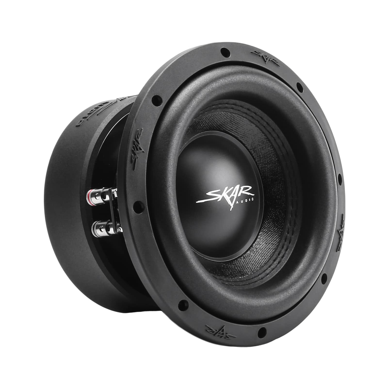 Skar Audio SVR-8 D4 8" 800 Watt Max Power Dual 4 Ohm Car Subwoofer, 8" - Dual 4 Ohm