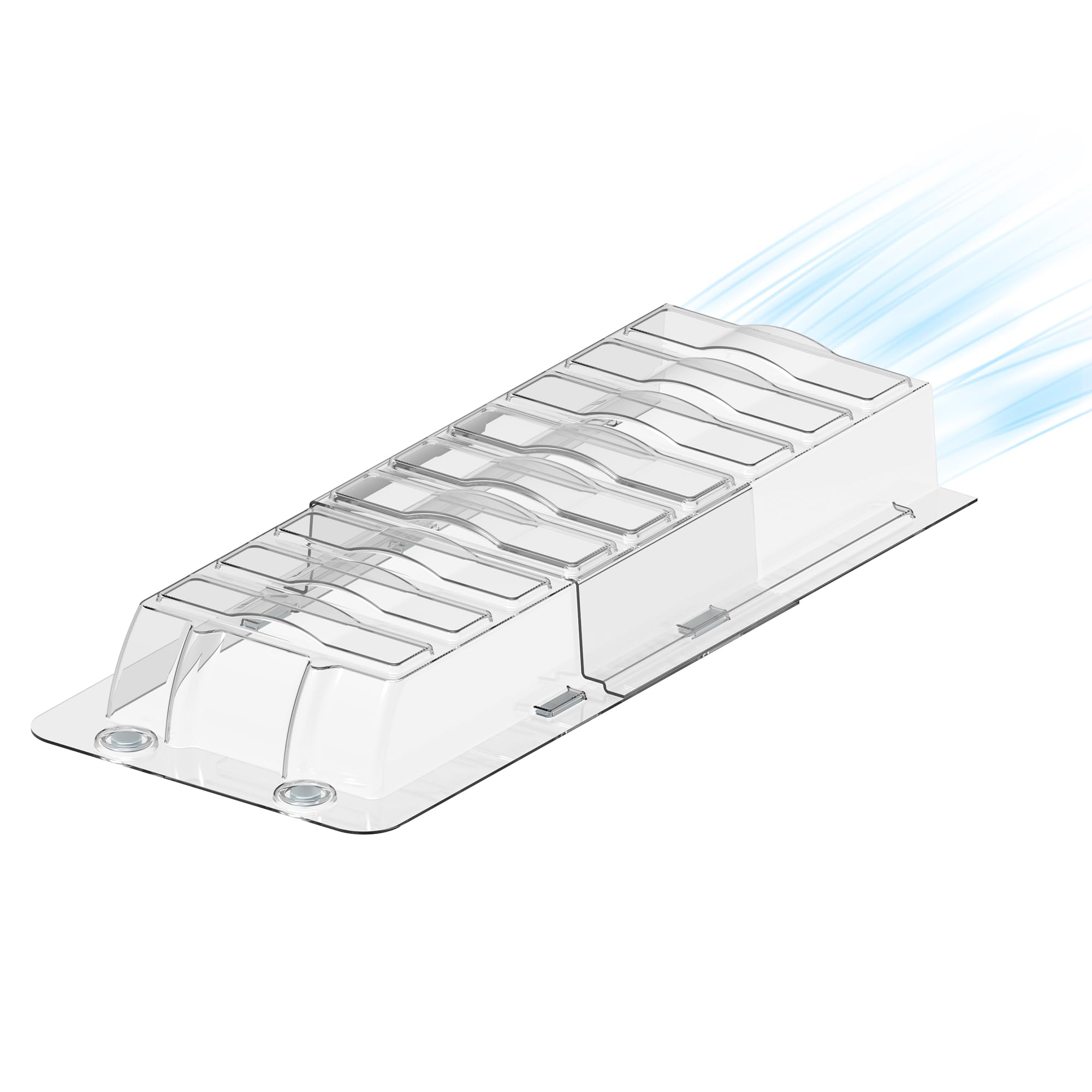 Sideways Magnetic Vent Extender for Under Furniture, Floor Vent Deflector
