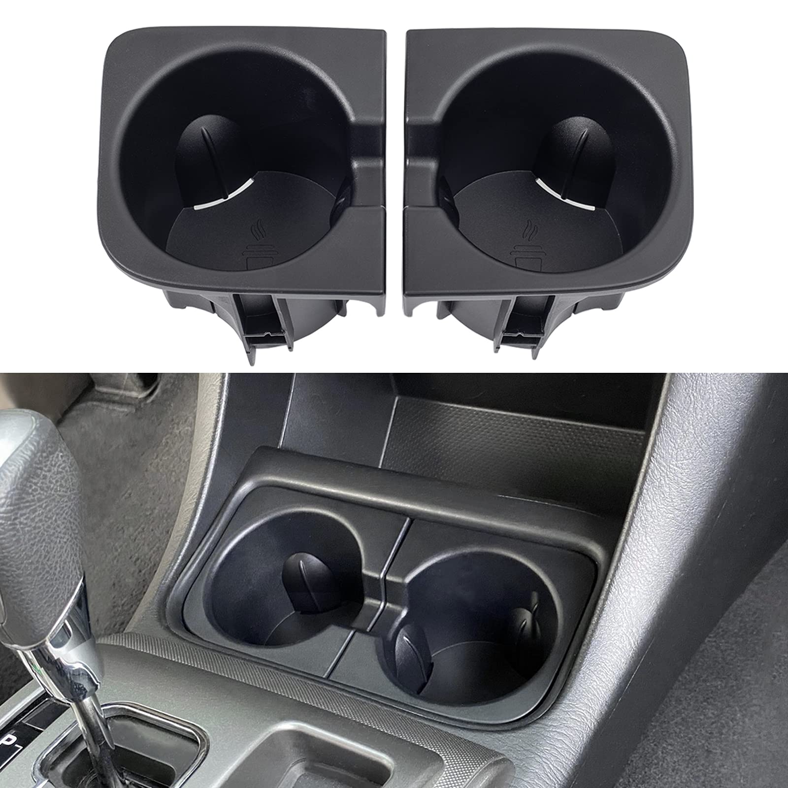 Cup Holder Insert Replacement for Toyota Tacoma 2005-2015