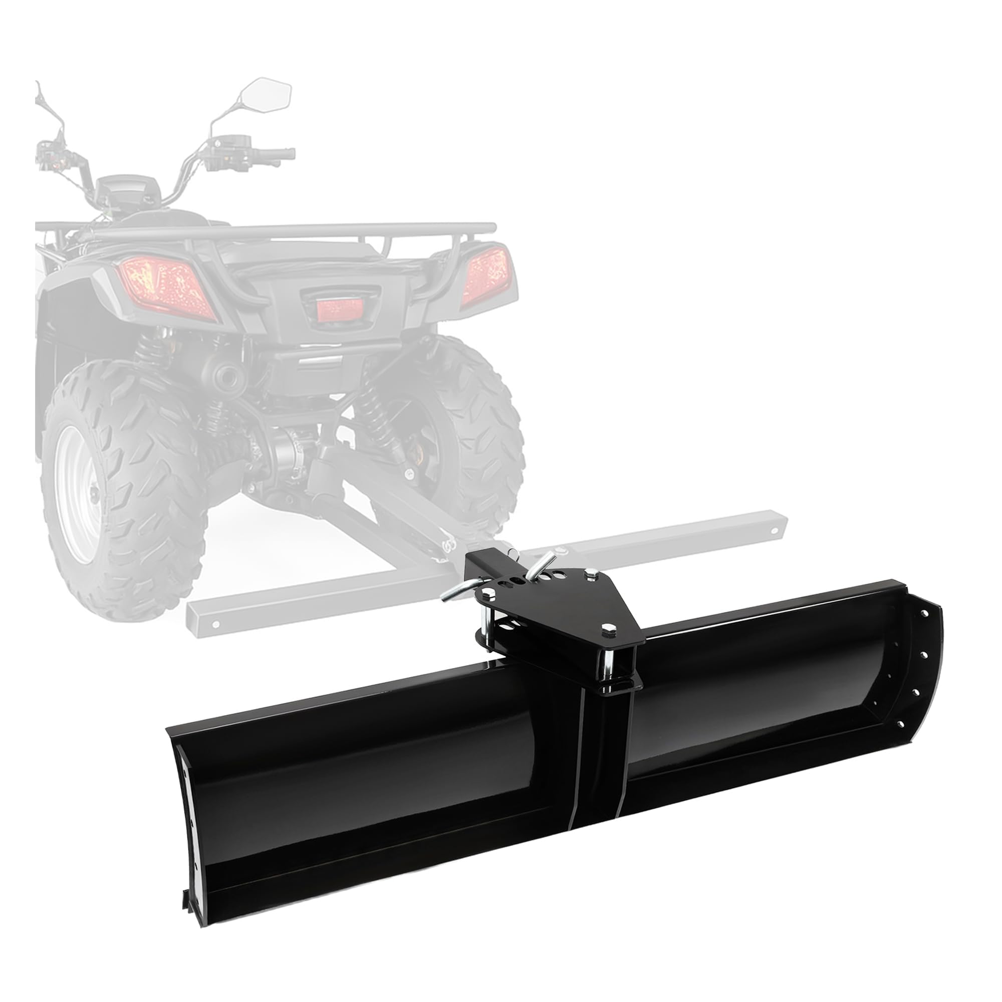 ECOTRIC 3-Point 48" Scrape Blade Implement 2 Inch Receiver ATV UTV Lawn