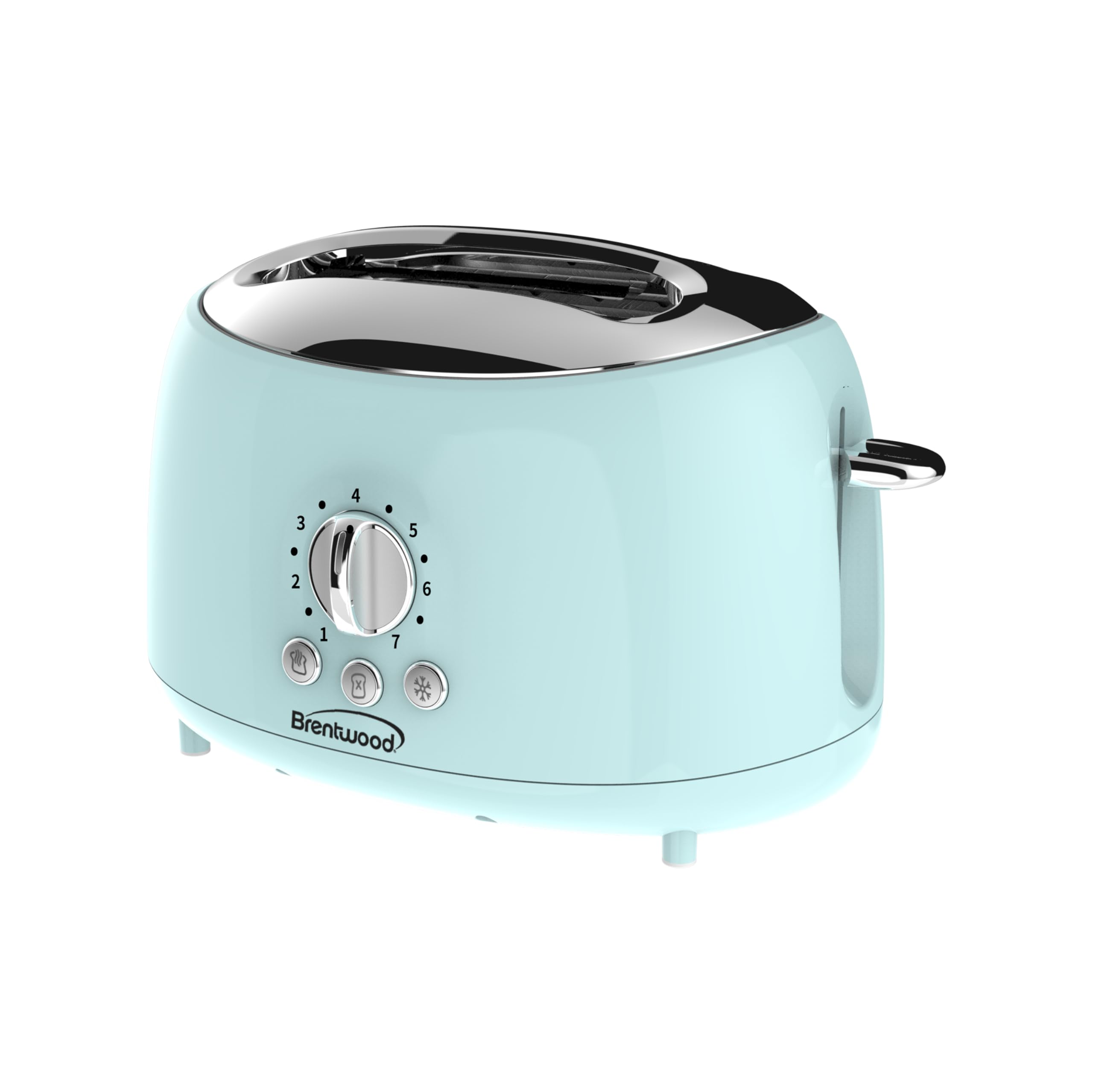 BRENTWOOD TS-270BL 2 Slice X-Wide Toaster (Blue)
