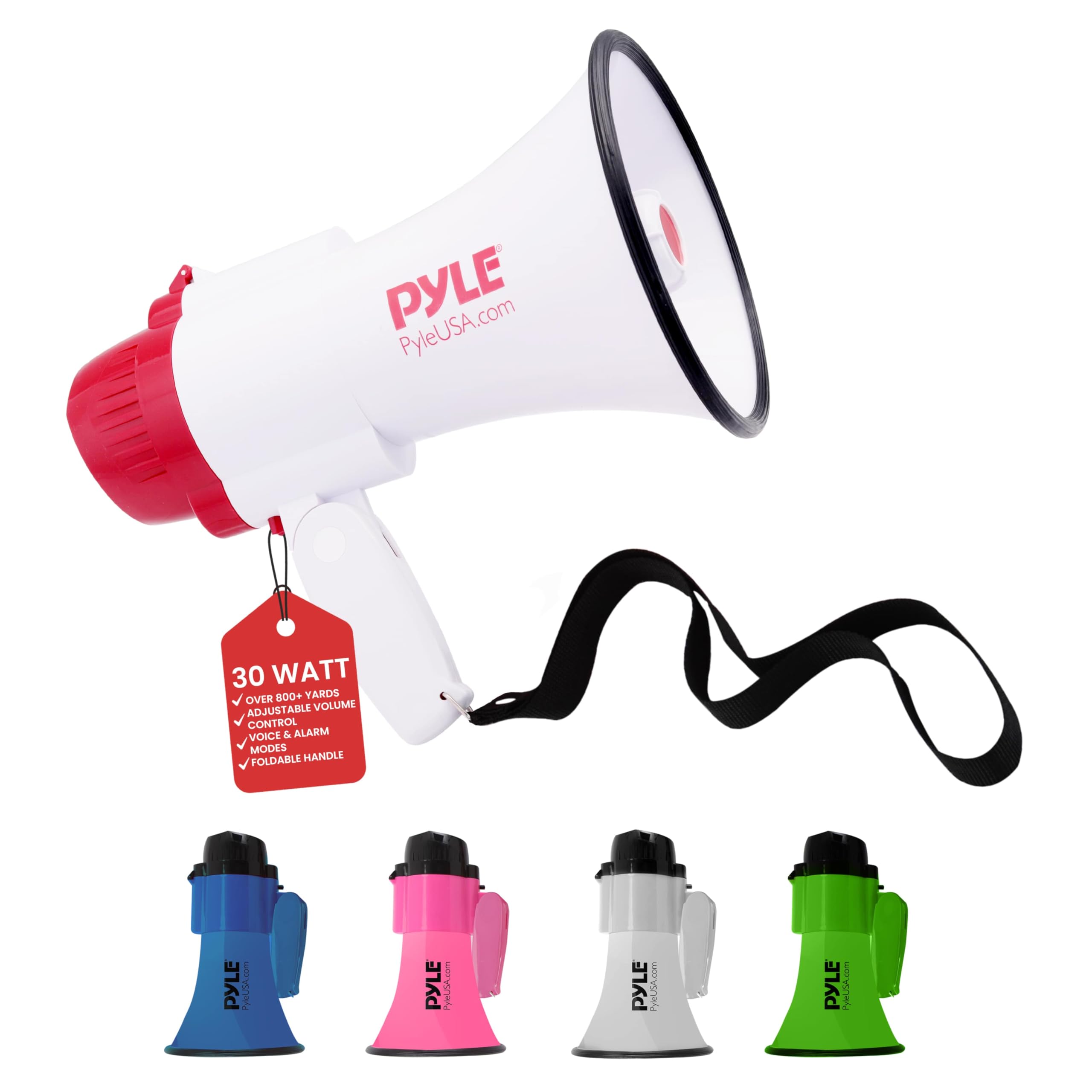 Pyle PMP35R Megaphone & Bullhorn