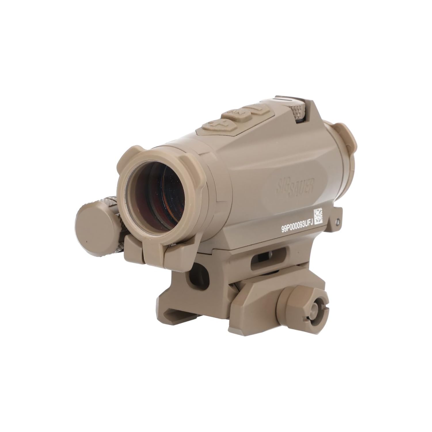 Sig Sauer Durable Hunting Shooting Targeting Waterproof Fogproof ROMEO4XT-PRO MIL-SPEC SOR44001 1x20MM Red Dot Sight, FDE