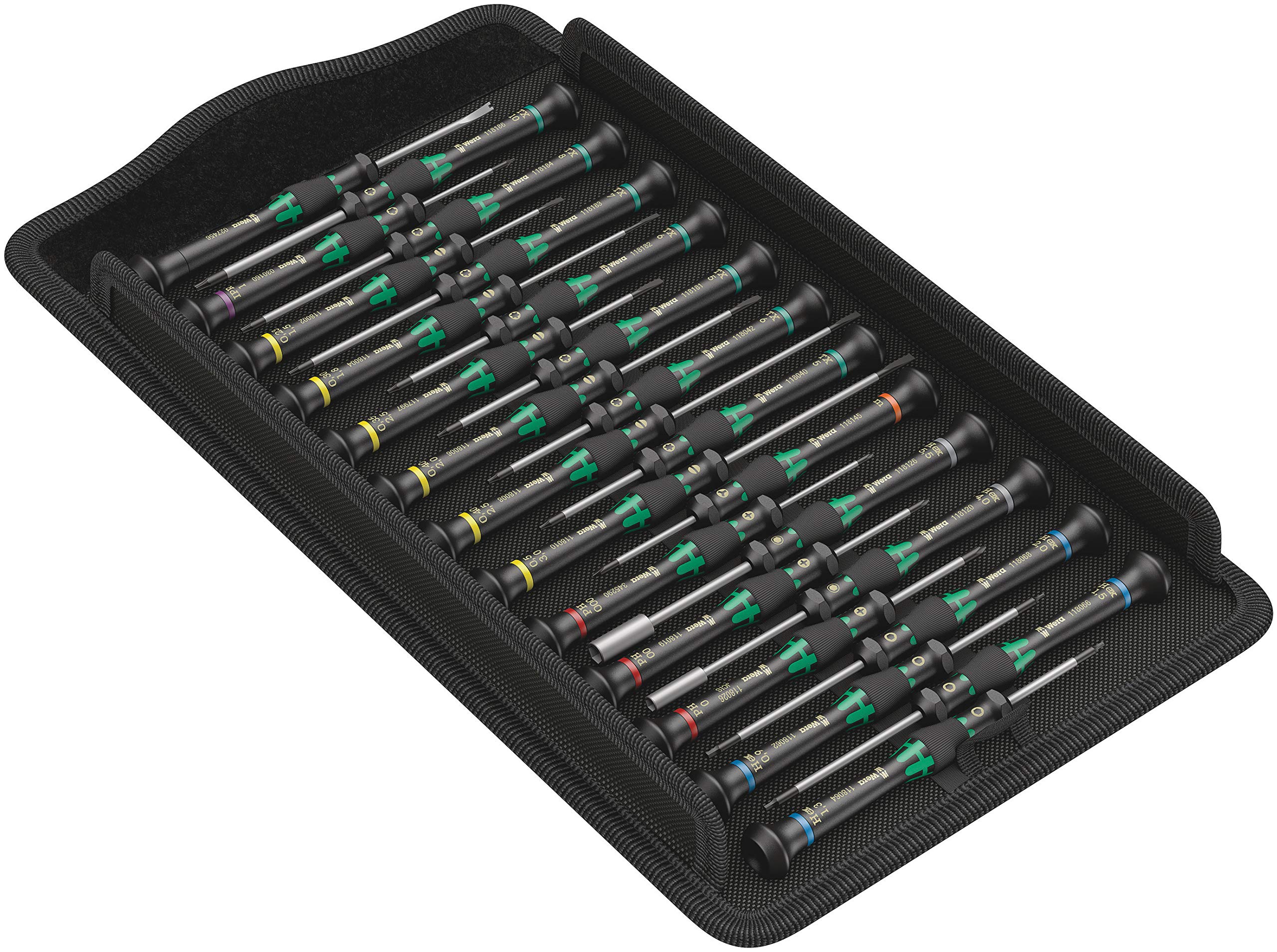 Wera 05134000001 Kraftform Micro Big Pack 1 Screwdriver Set for Electronic 25 pc