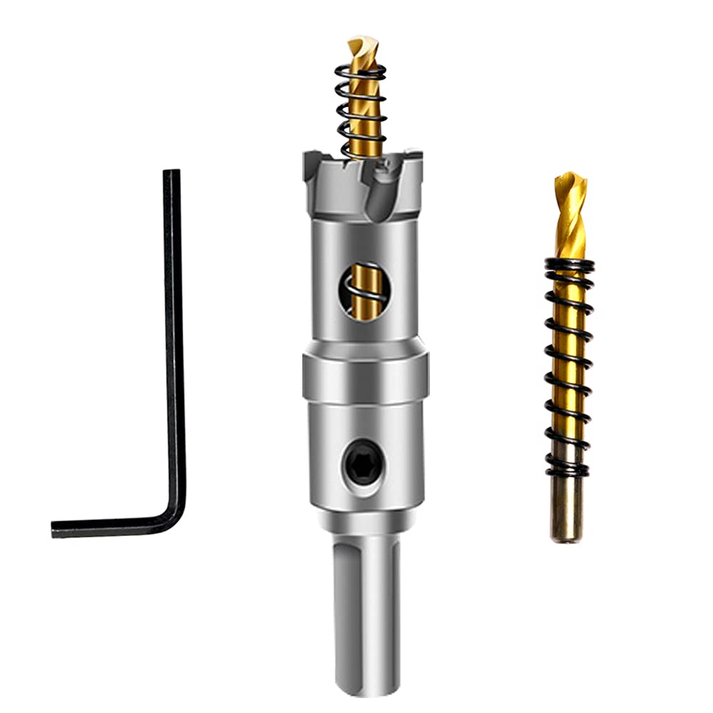 5/8'' Tungsten Carbide Tipped Hole Saw Drill Bit for Hard Metal Steel