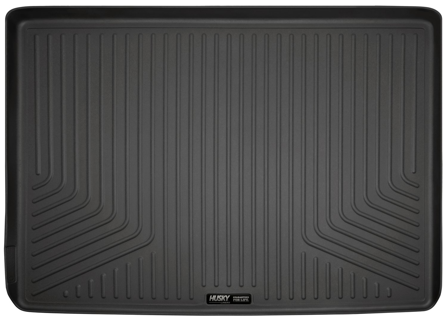 Husky Liners Weatherbeater Cargo Liner | Fits 2015-2020 Cadillac Escalade ESV/Chevrolet Suburban/GMC Yukon XL Behind 3rd Seat | 1-pc Black - 28221