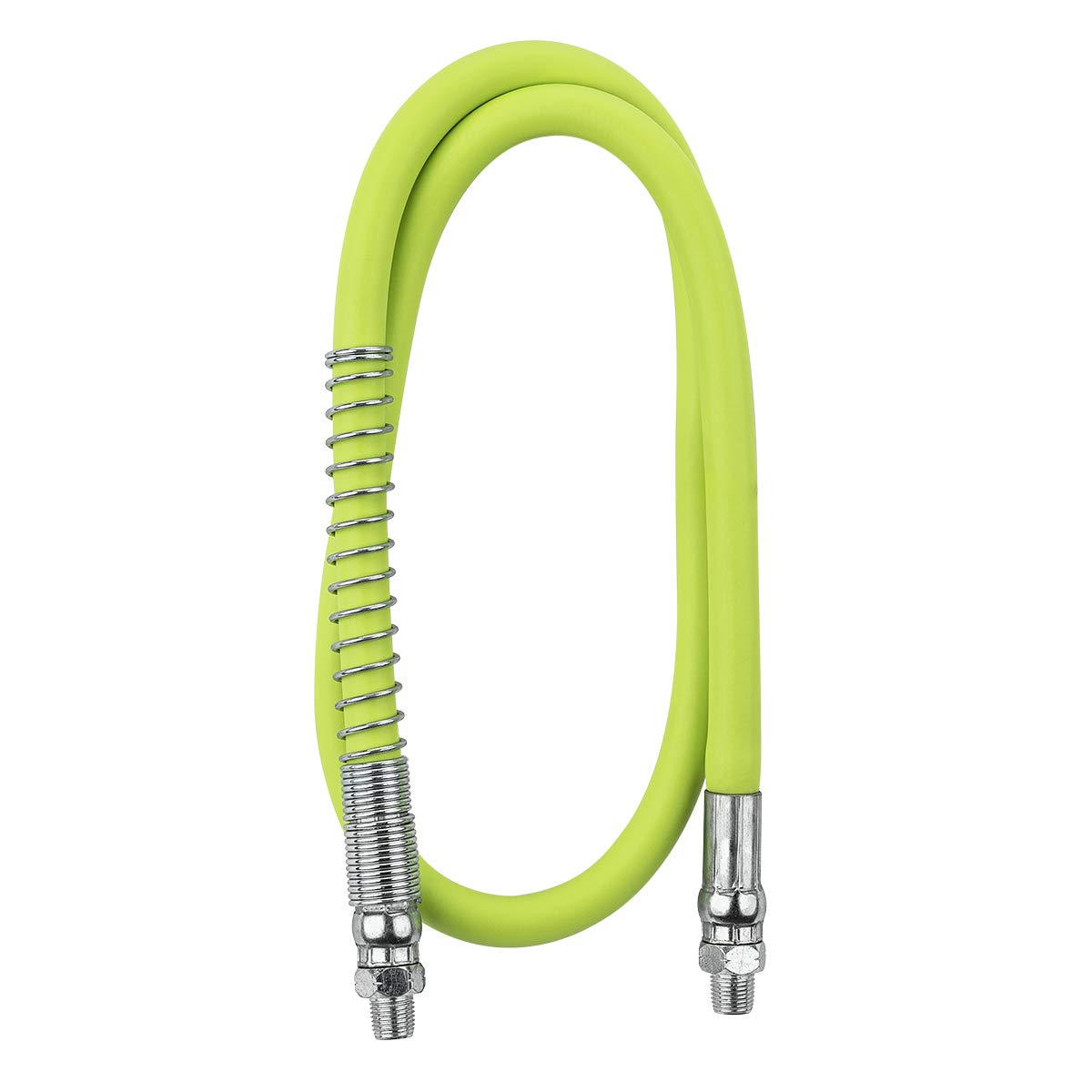 Flexzilla L2925FZSP Grease Hose 3/16" X 36" 1/8" MNPT Ends Spring Guard