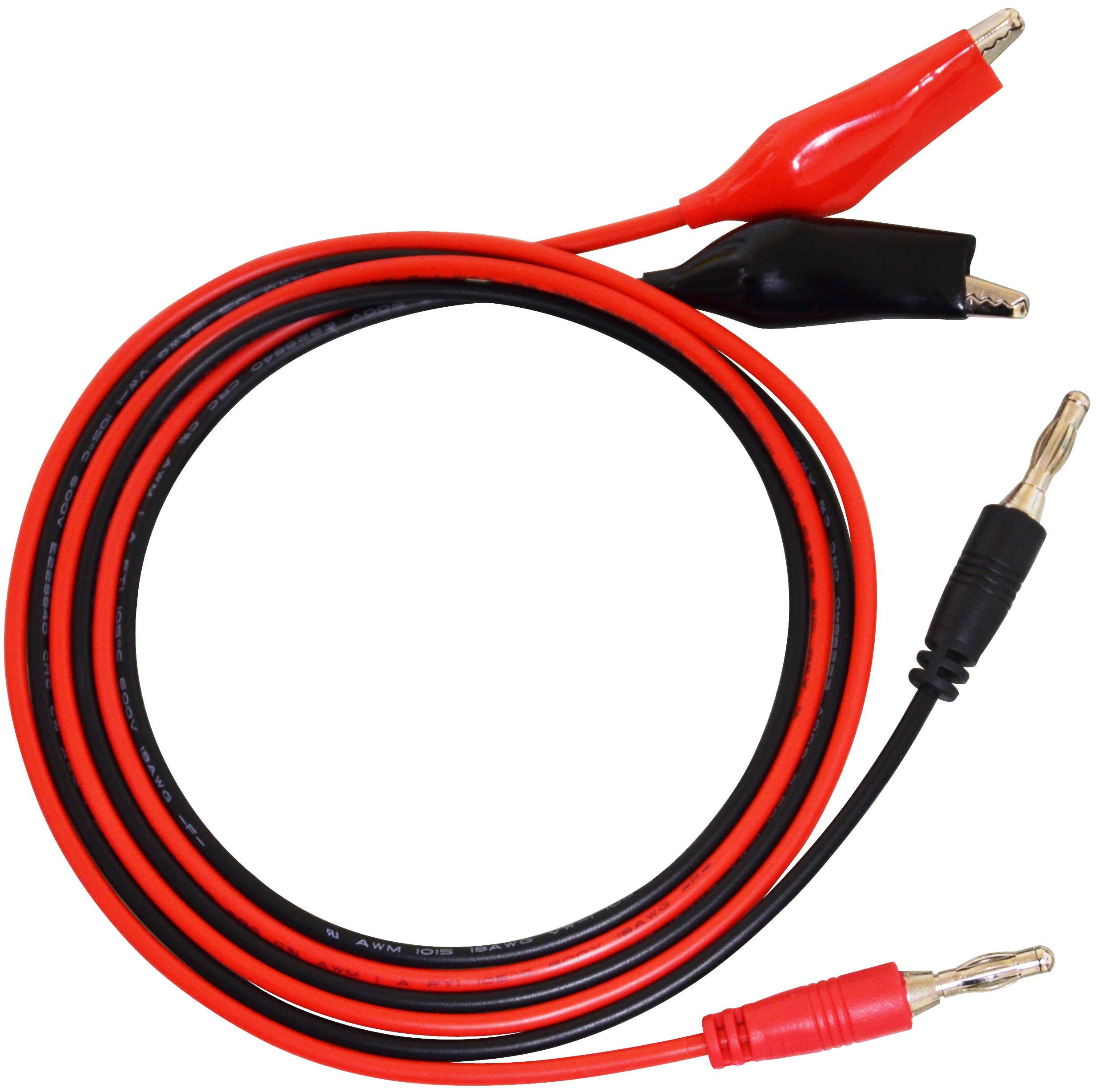 Elenco TL-16 Electronics Banana to Alligator Test Lead Set