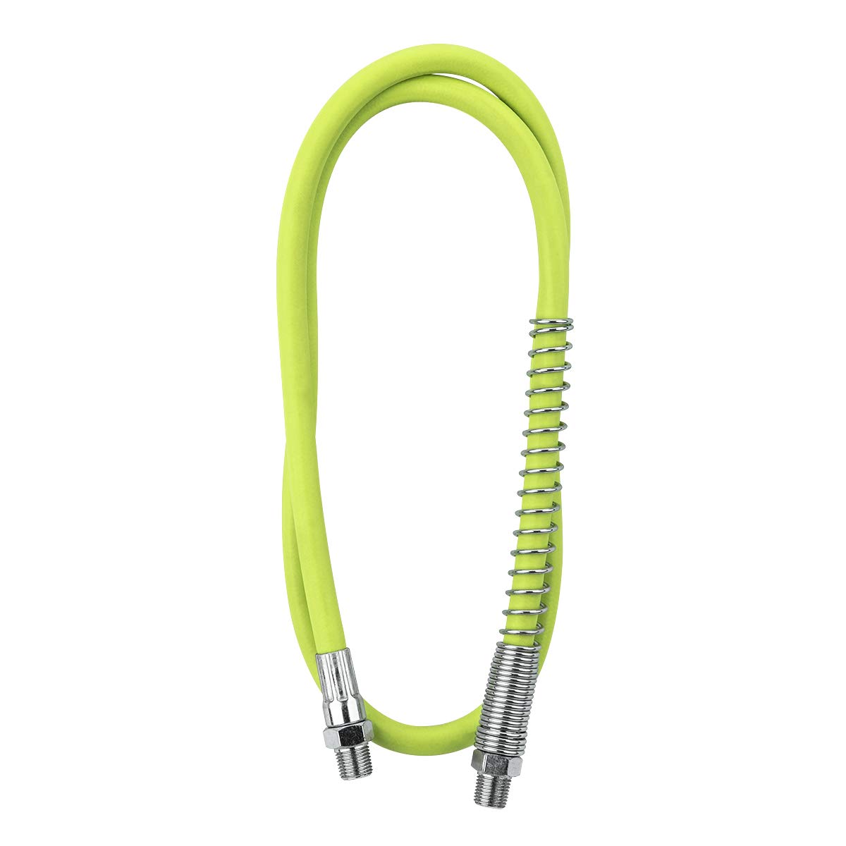 Flexzilla L2965FZSP Grease Hose 1/8In X 36In 1/8In MNPT Ends Spring Guard