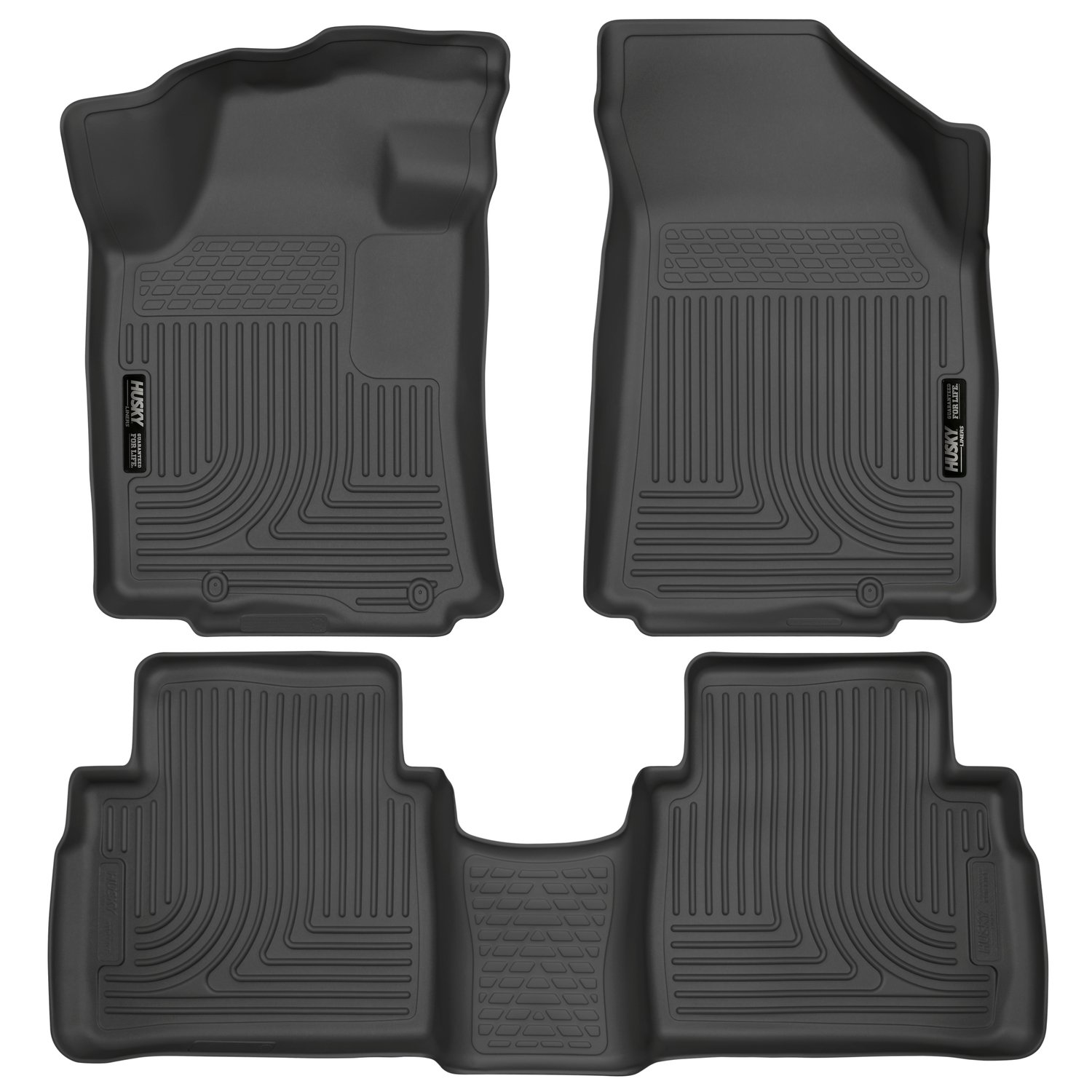 Husky 99621 Weatherbeater Front/2nd Seat Floor Liners For '16-'20 Maxima