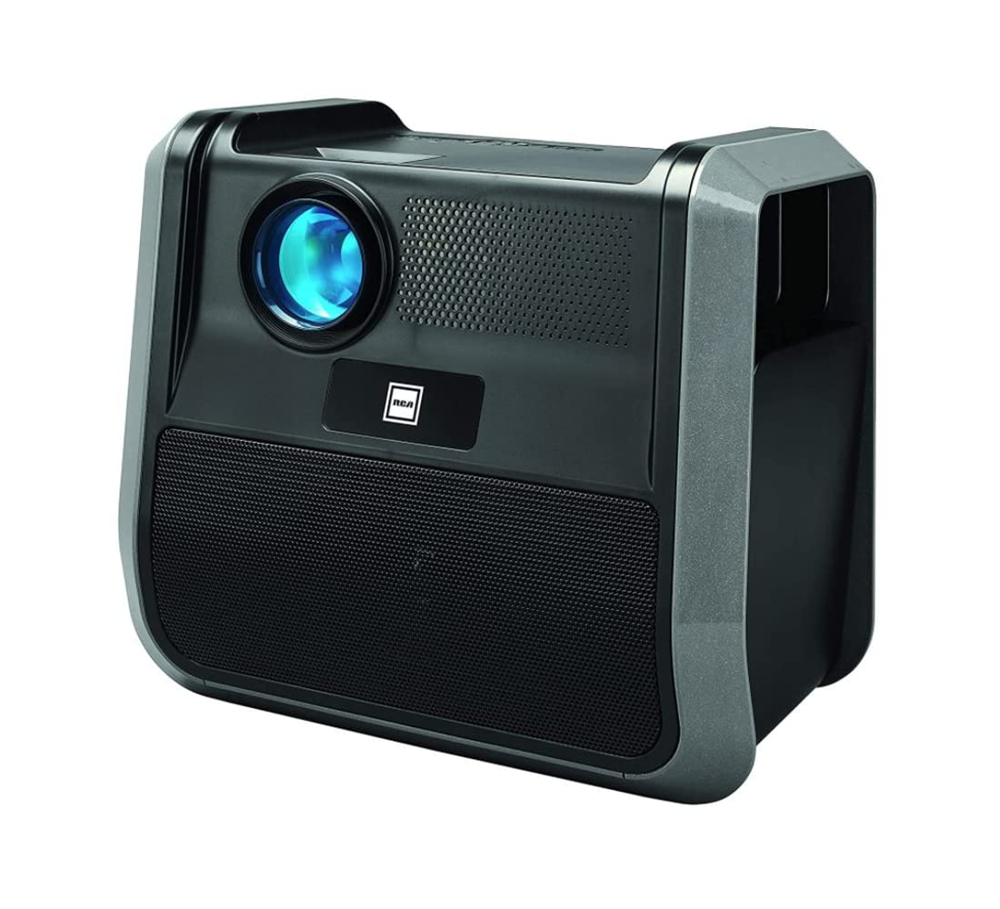 RCA RPJ060-BLACK/GRAPHITE Portable 480p Projector Entertainment System