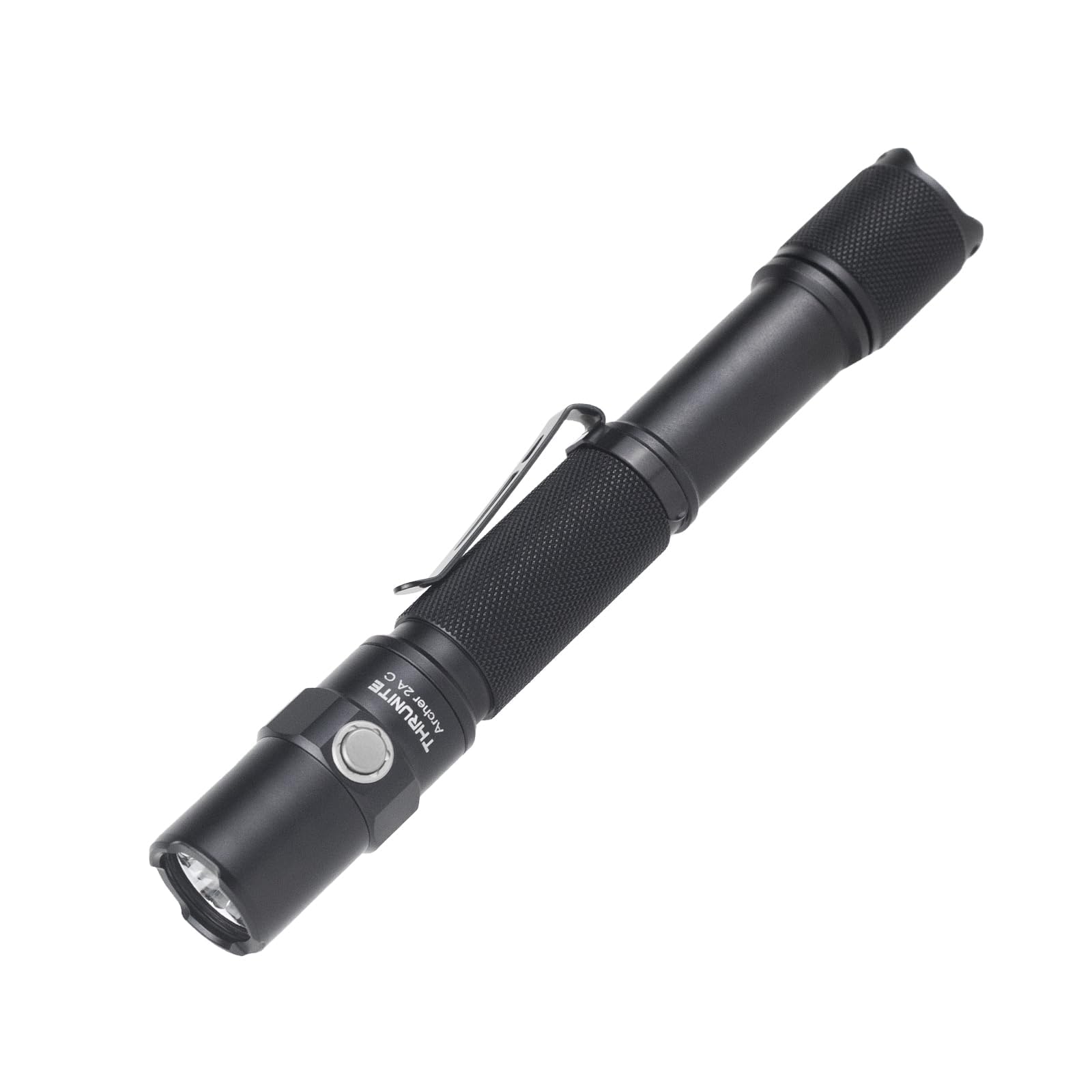 ThruNite Archer 2A C LED Rechargeable Flashlight,High 1000 Lumens AA Flashlight with USB-C, Dual Switch Bright Flashlights for Power Outage,Home Emergency,Camping,IPX8 Waterproof - Cool White