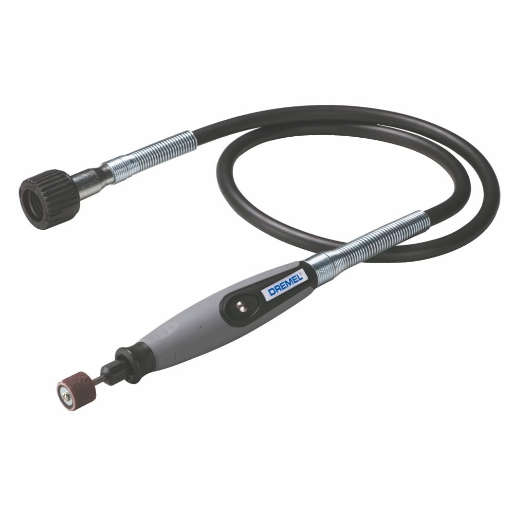 Dremel Flex Shaft Attachment with Comfort Grip and 36" Long Cable - Engraver, Polisher, and Mini Sander for Detail Metal Engraving, Wood Carving, Jewelry Polishing, Wood Engraving Tool, 225-02