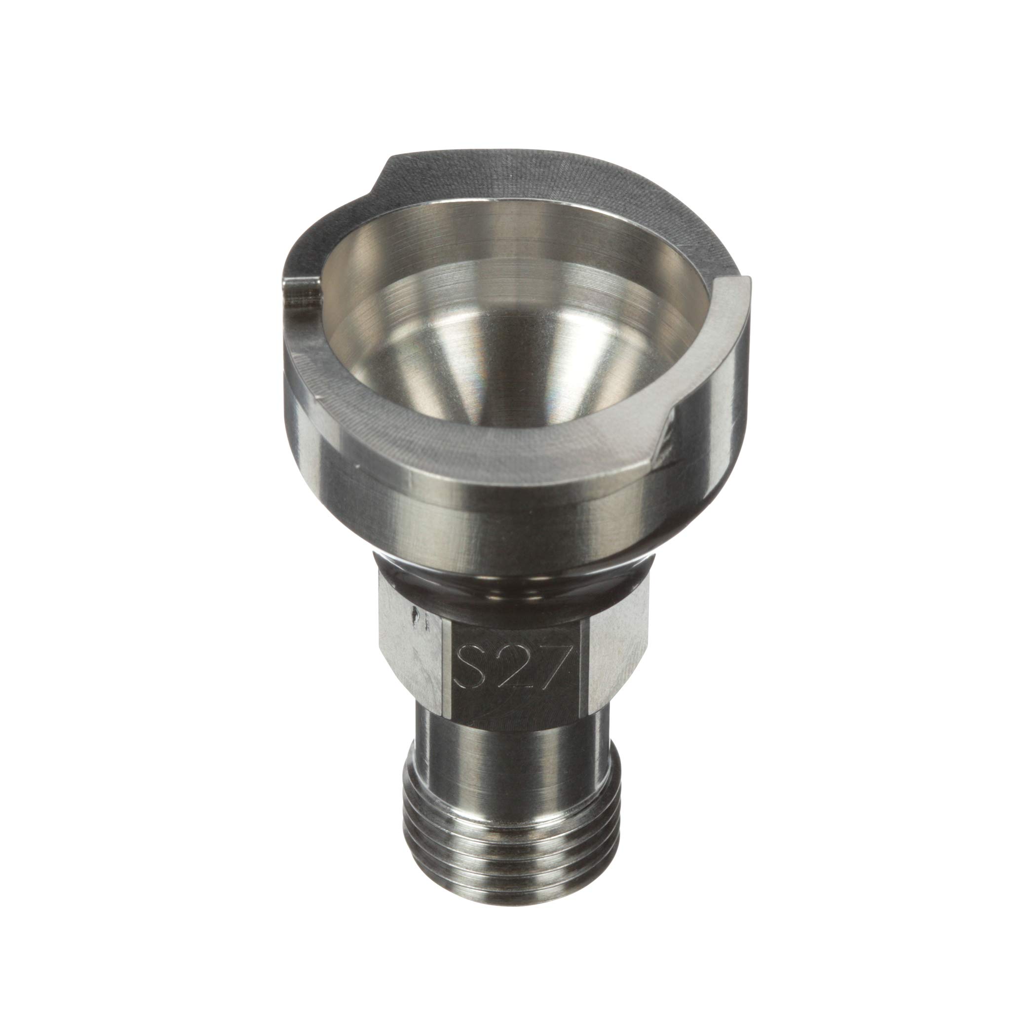 3M PPS 2.0 Spray Gun Adapter #S27, 26119, 16 mm Male, 1.5 mm Thread, Connects Several Paint Gun Brands to PPS 2.0 Paint Spray System, 1 Pack