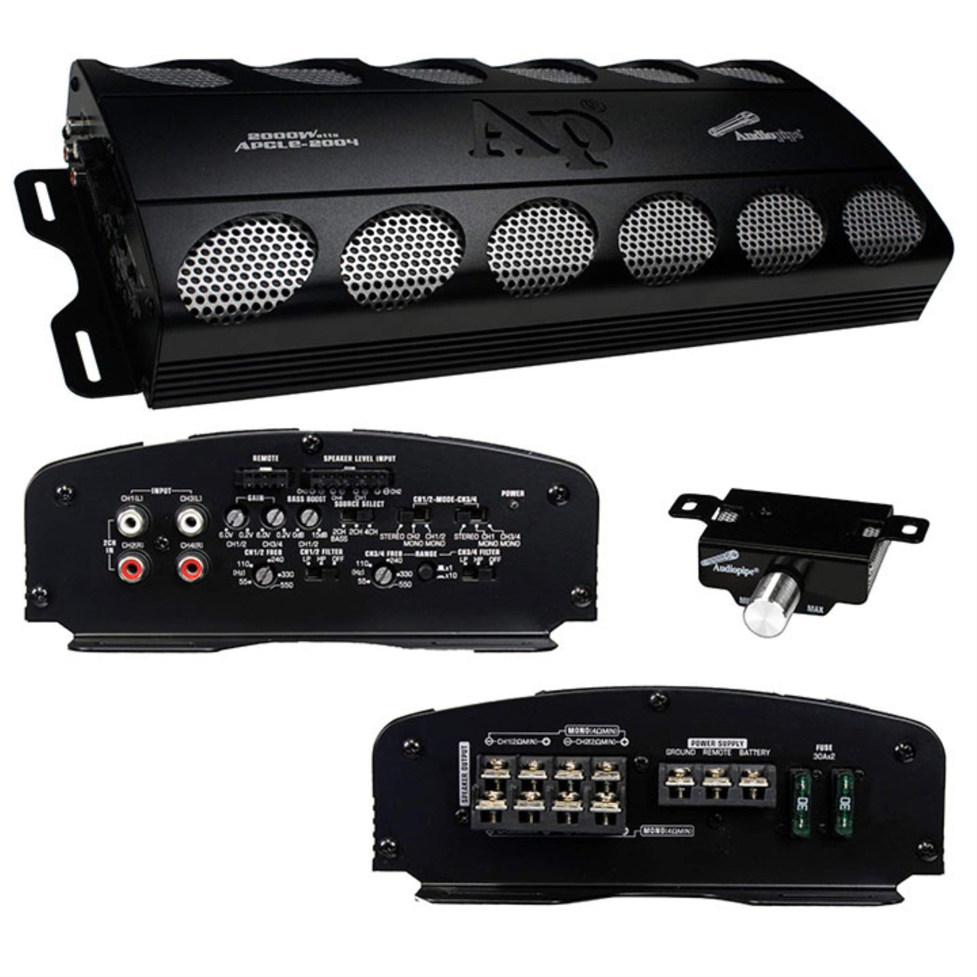 Audiopipe APCLE2004 2000 watt 4 channel Amplifier