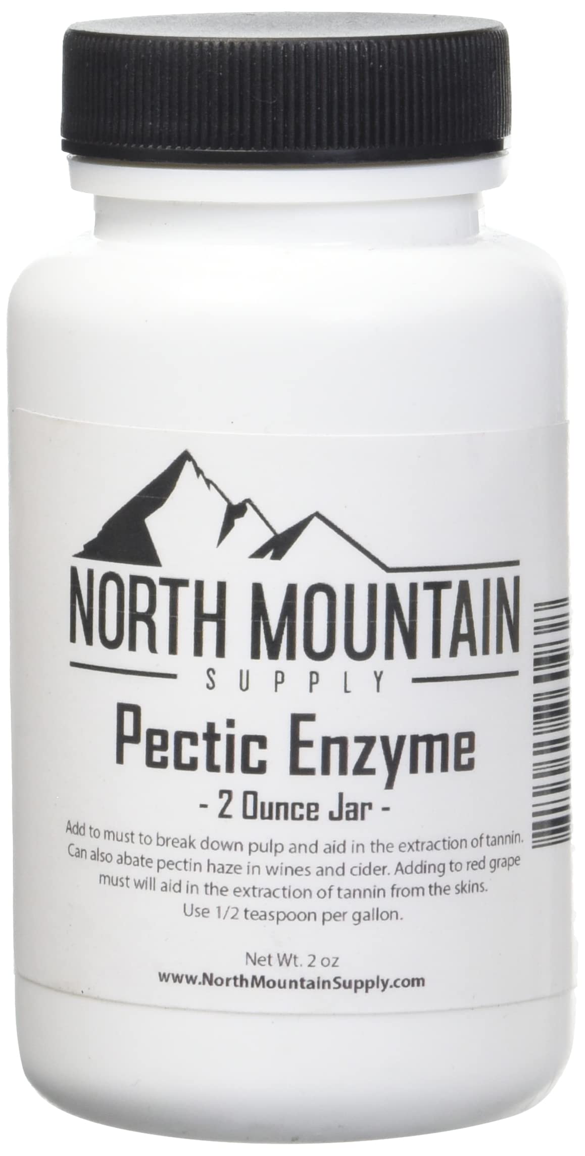 North Mountain Supply Pectic Enzyme, 2oz Jar