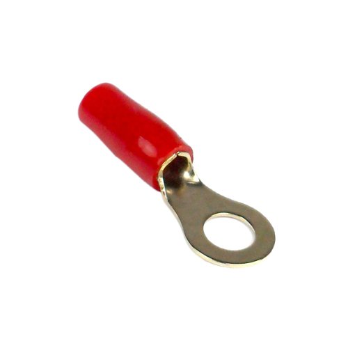 XSCORPION RT8R Ring Terminal 8ga. #10 Red (10 pack)