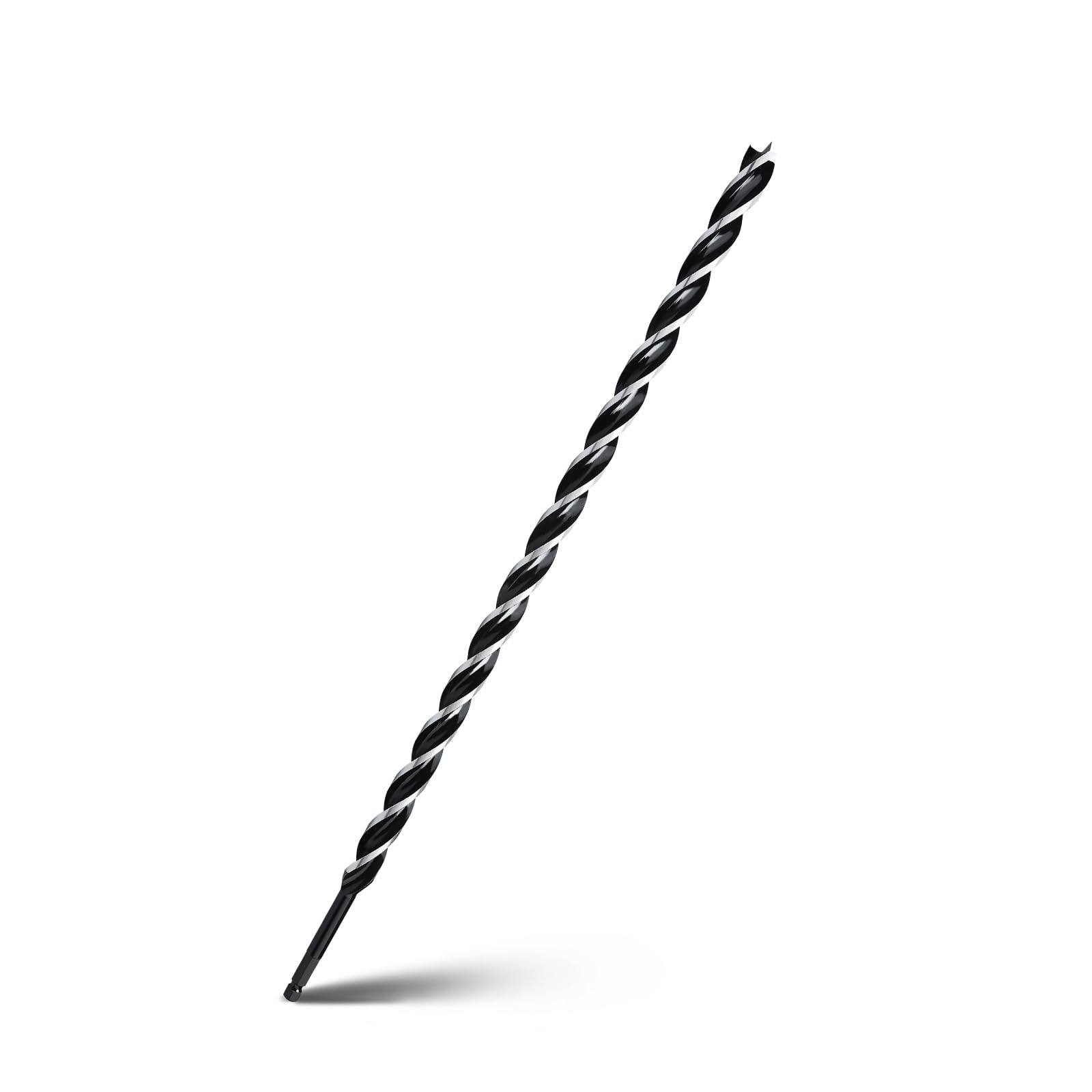 WOBLLMX 3/4" x 24" Auger Drill Bit for Wood,Hex Shank Tri Flute Drill Bit