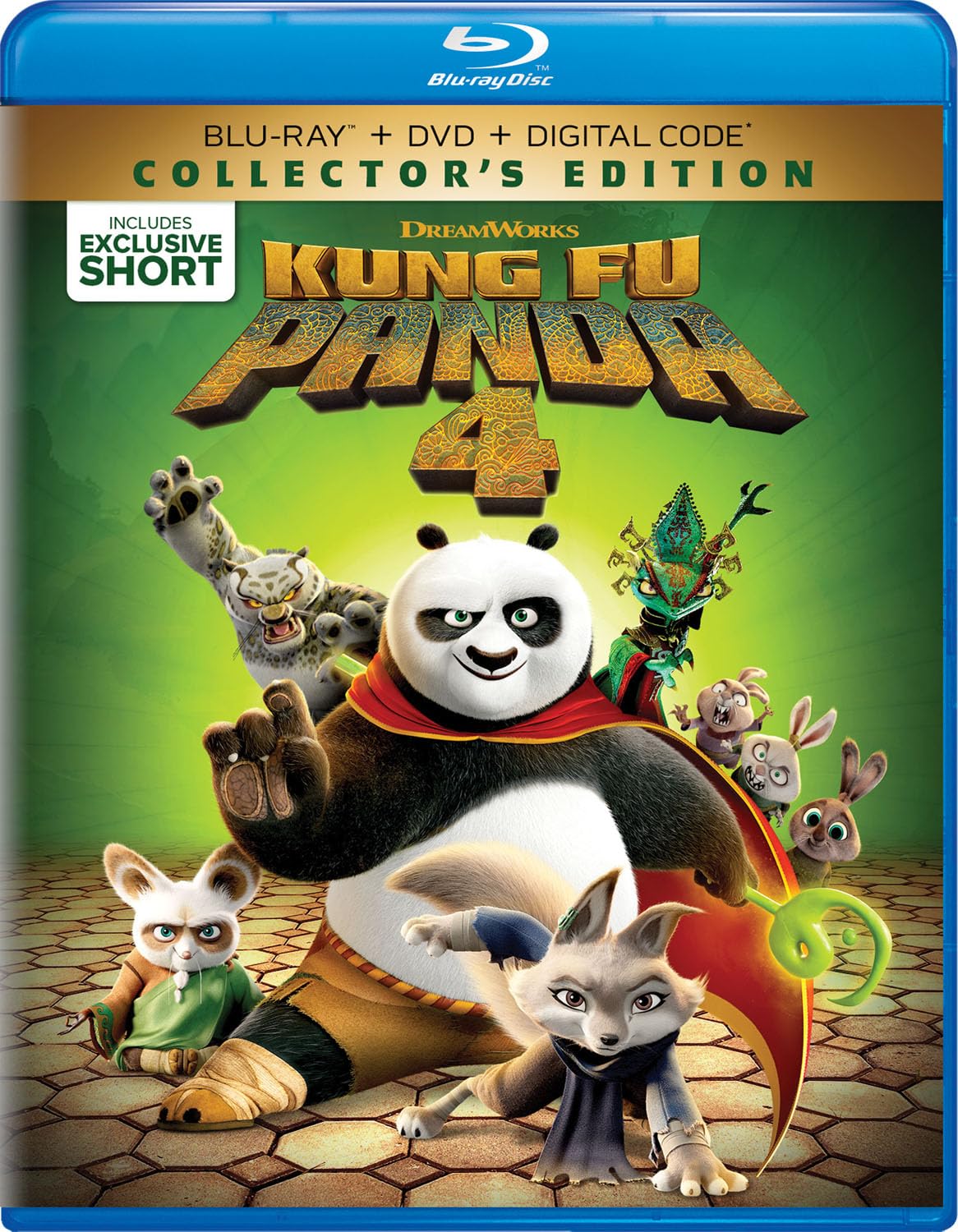 Kung Fu Panda 4 - Collector's Edition Blu-ray + DVD + Digital