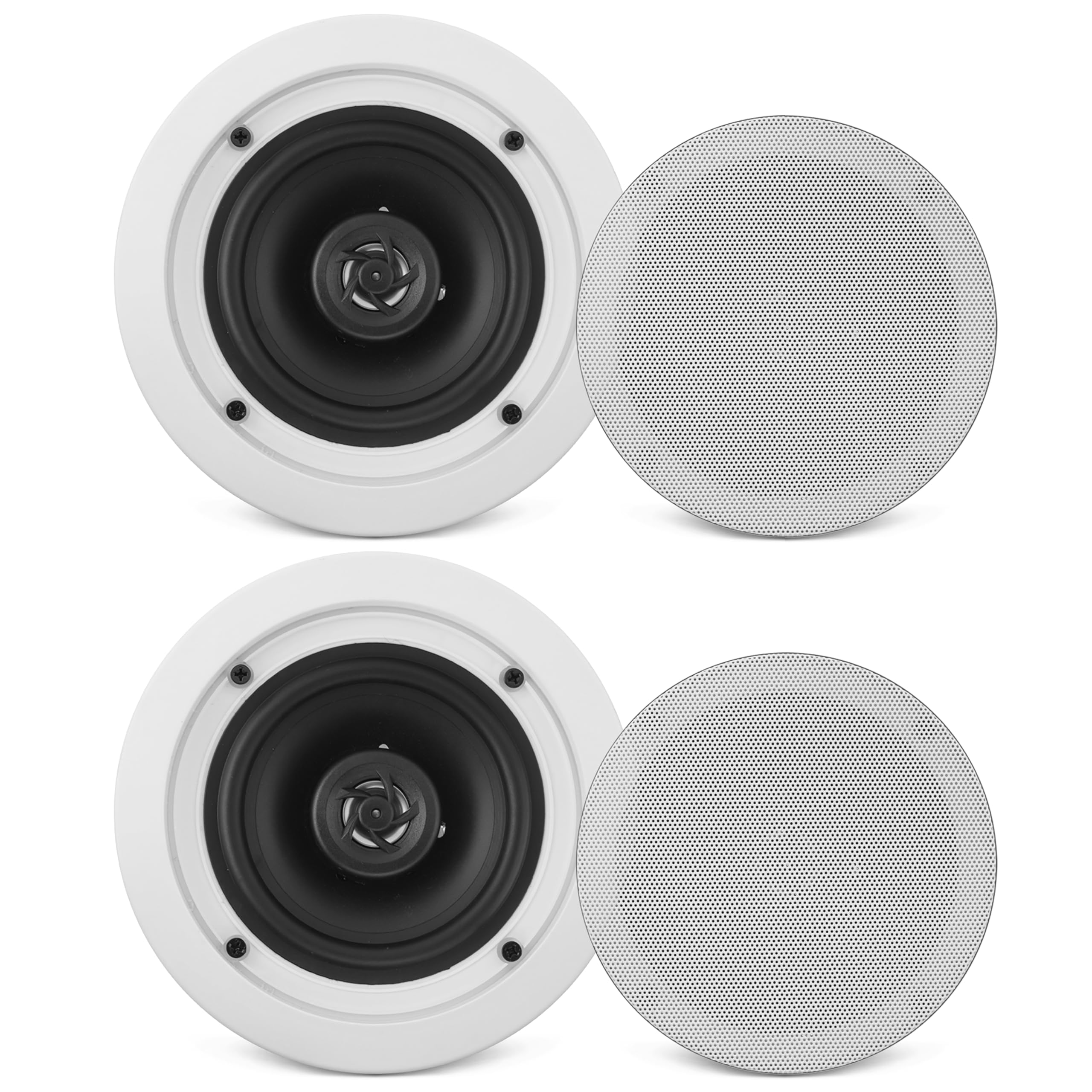 Pyle PDIC61RD Speaker Ceiling Mount 6.5" 2-way Round