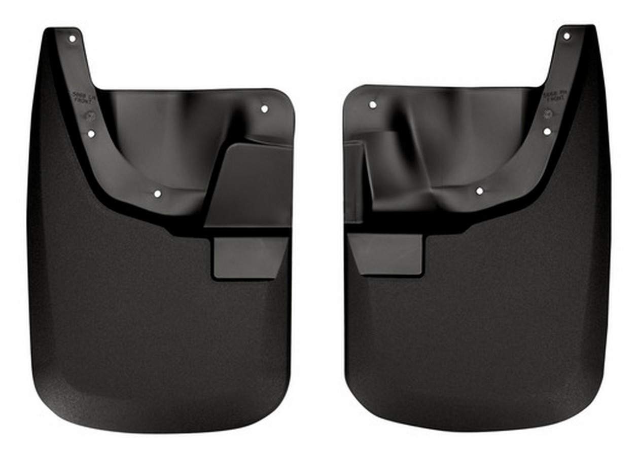 Husky Liners - Front Mud Guards | 2011-2016 Ford F250/F350 w/o OE Fender Flares, Front Set - Black, 2 Pc | 56681