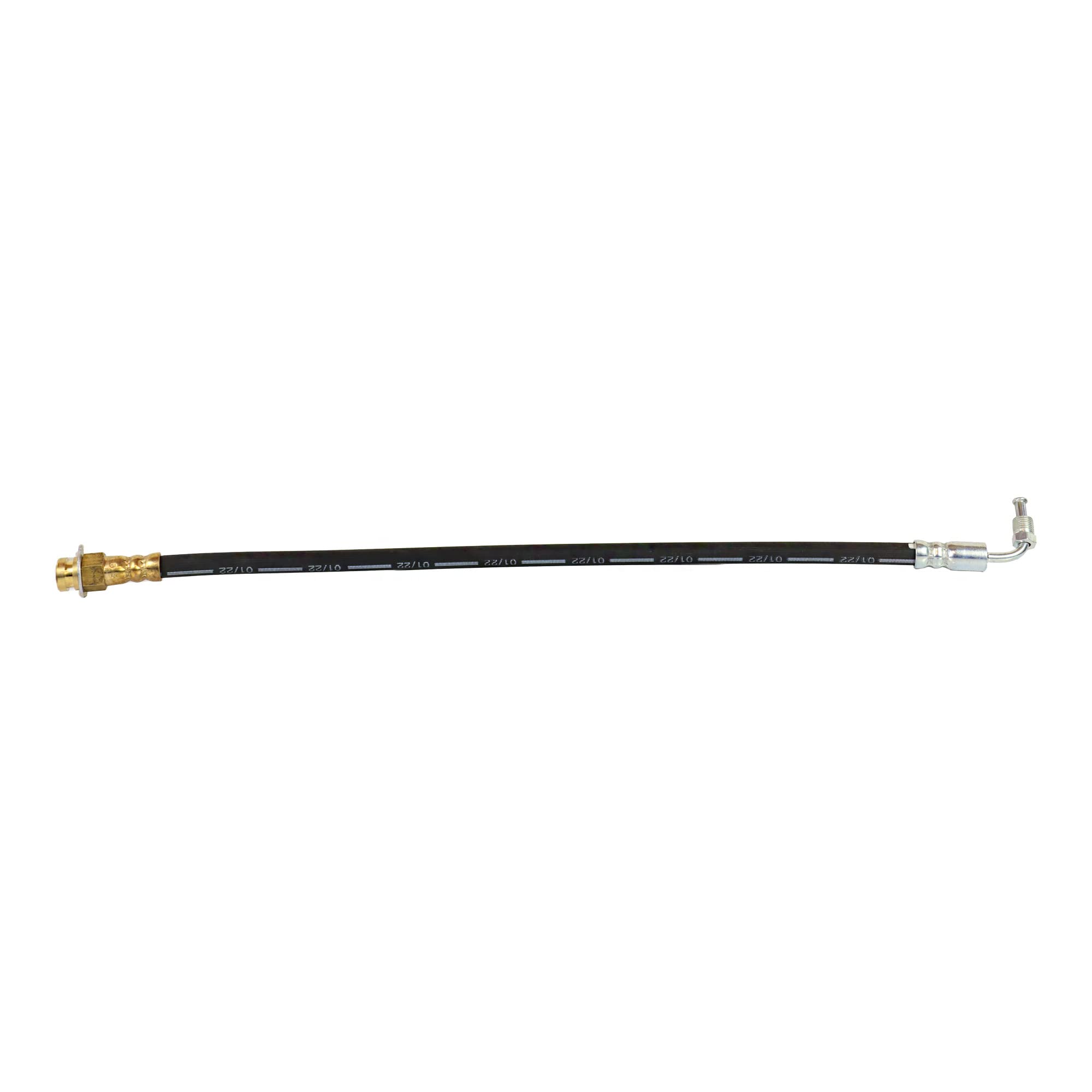 4LIFETIMELINES 3/16" x 18" Rubber Brake Hose – 3/8-24 Male to Female Swivel Fitting | DOT Approved, SAE J1401 Compliant | Universal Trailer & Vehicle Brake Line Replacement
