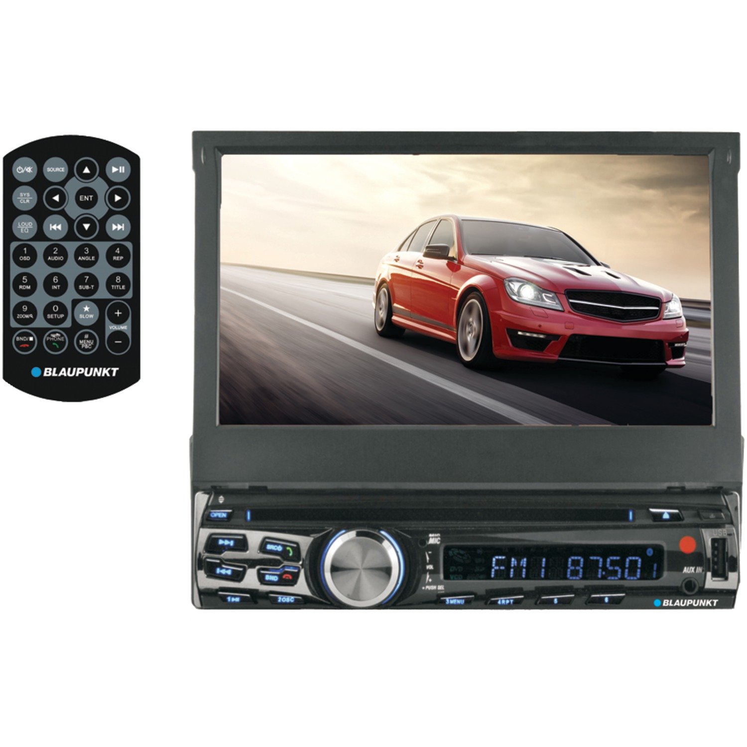 Blaupunkt AUSTIN440 DVD/CD receiver with 7" touch screen and Bluetooth