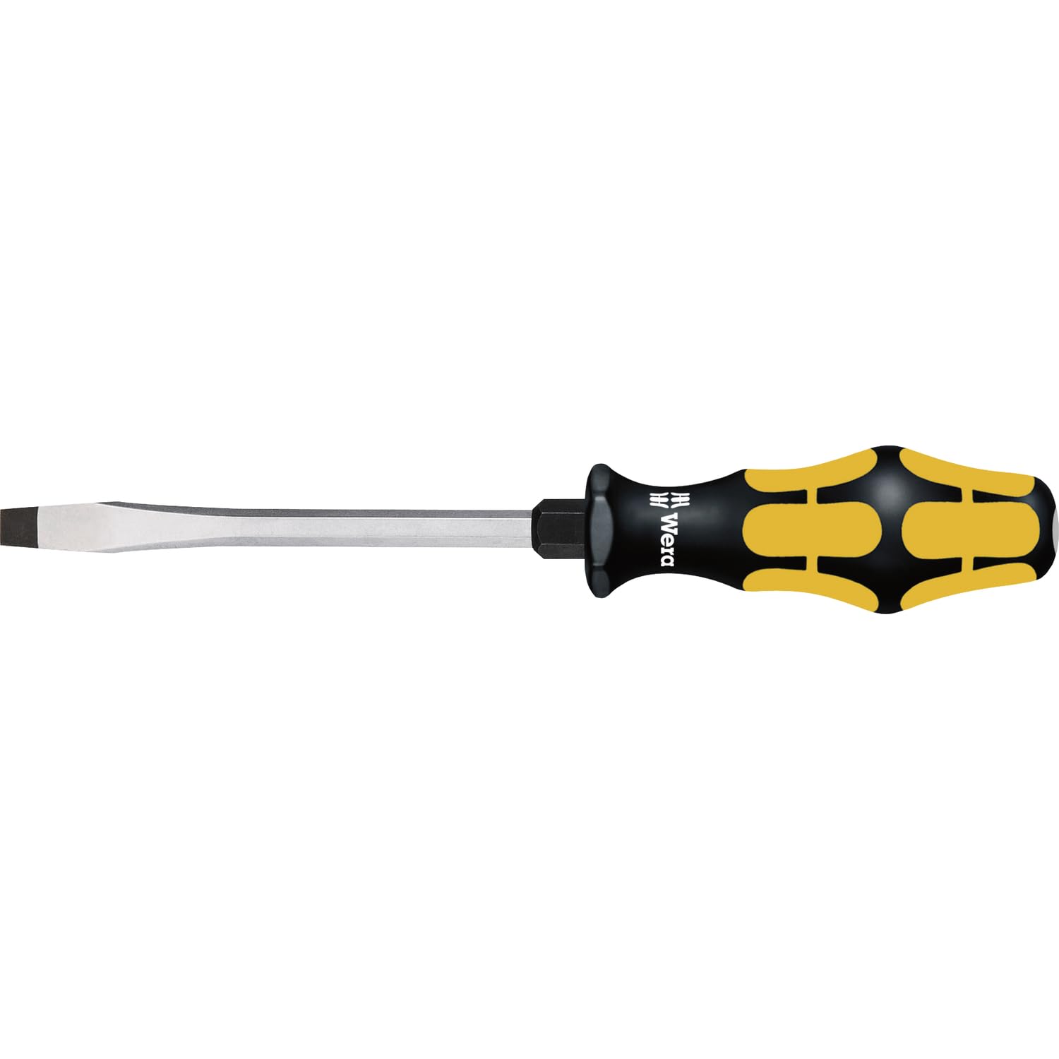 Wera 05018268001 Kraftform Plus 932 A Slotted Screwdriver, 9mm Head, 6" Blade Length
