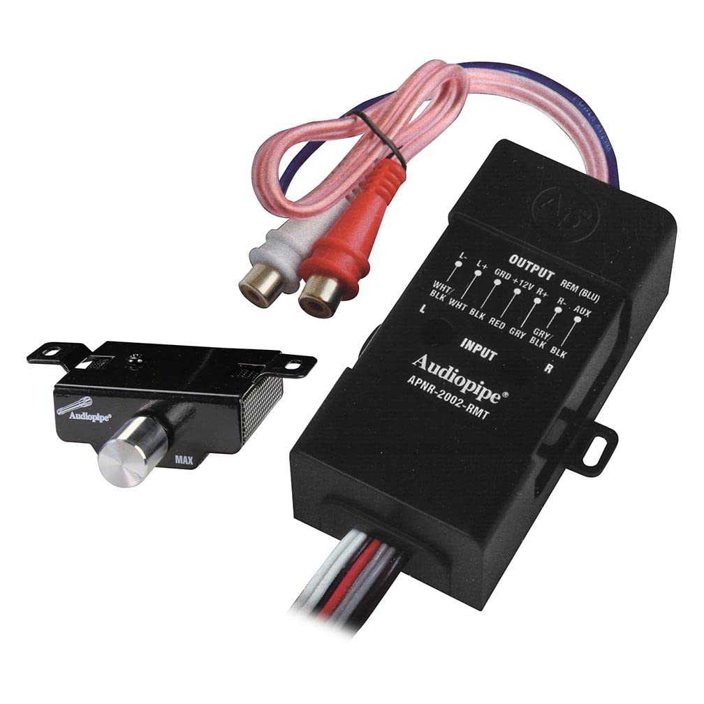Audiopipe APNR2002RMT Hi-Low Converter with Remote Gain Control