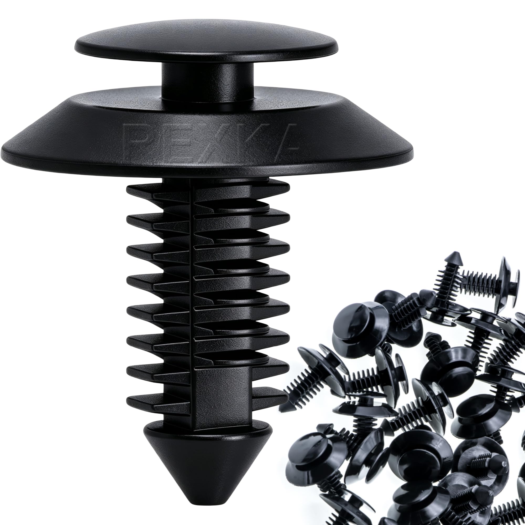 Rexka 50pcs Door Trim Panel Retainers Clips Fastener for Ford N801925-S Lincoln Mercury Bronco F150 Mustang F-250 F-350