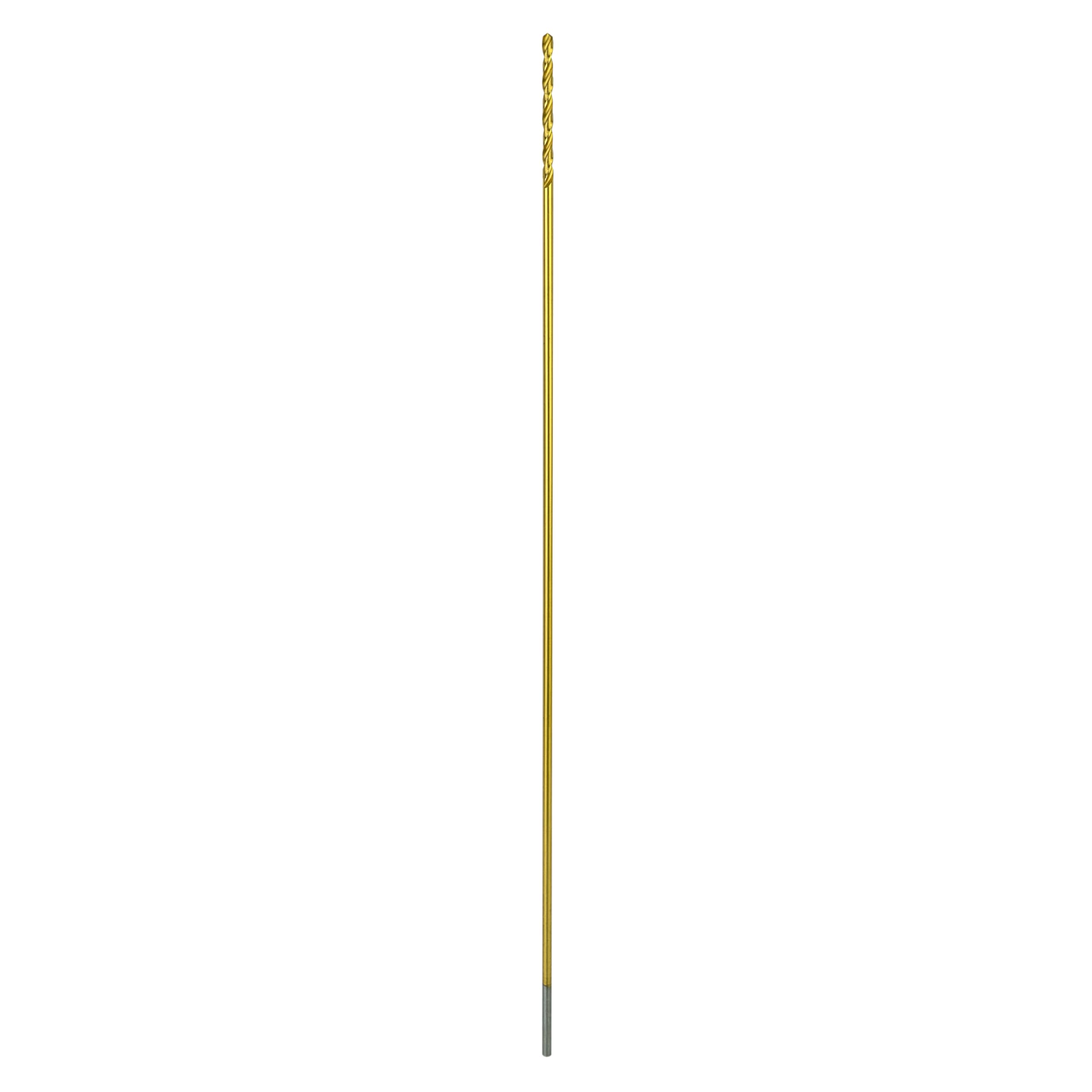 Greycore Tools 1/8 Inch x 12 Inch Cobalt Aircraft Extension Bit – M35 Cobalt Drill Bit, Industrial Titanium Coating – Drill Bits for Steel, Hard Metal, Cast Iron, Wood, Plastic (1/8" x 12")