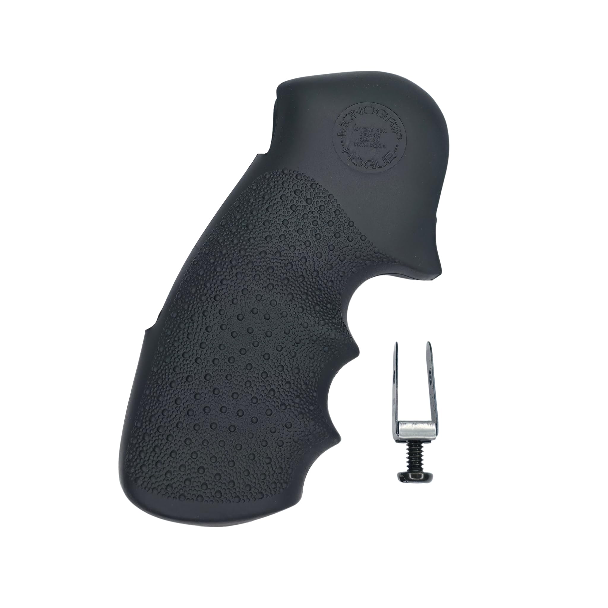 Hogue 25000 S&W N Frame Round Butt Rubber Monogrip Black