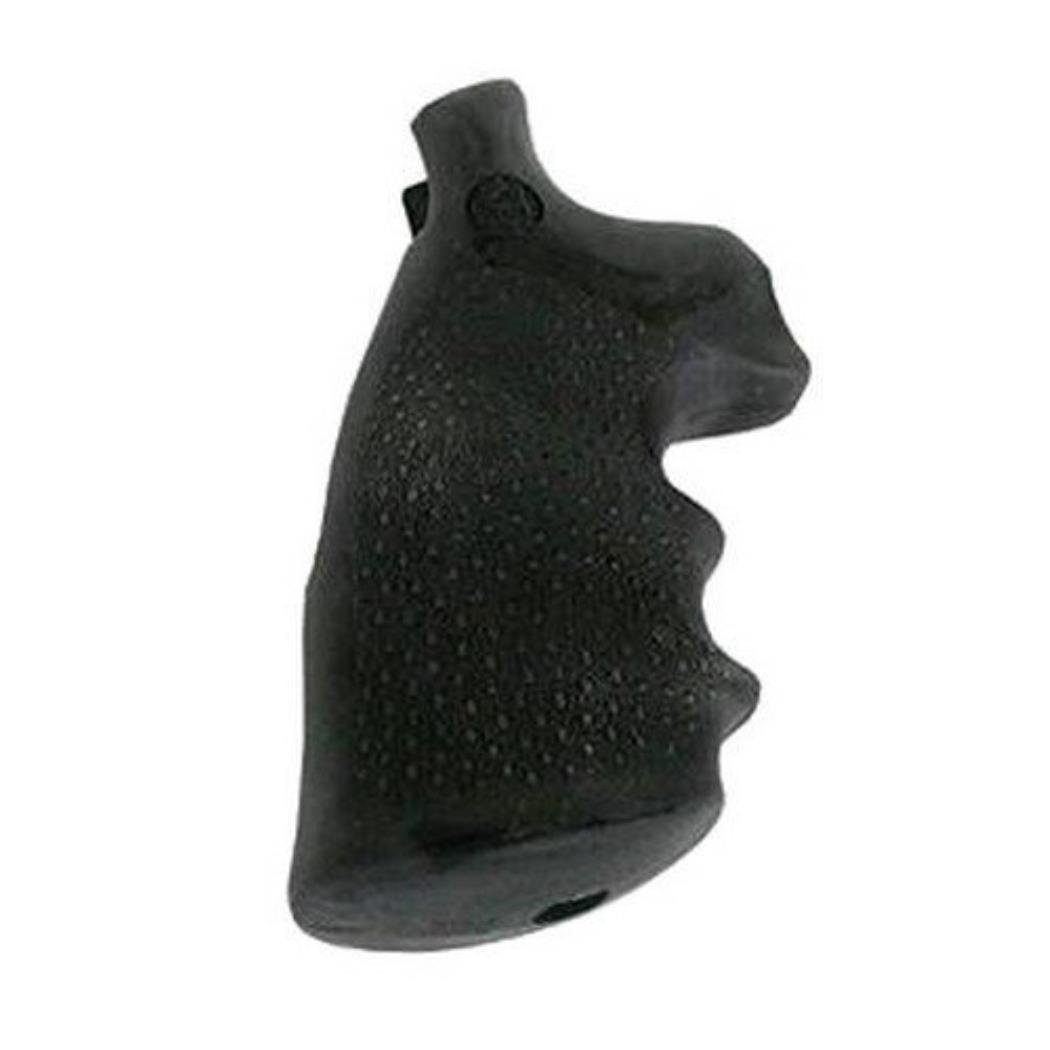 Hogue 25002 S&W N Frame Round Butt Conversion Style Rubber Monogrip Black