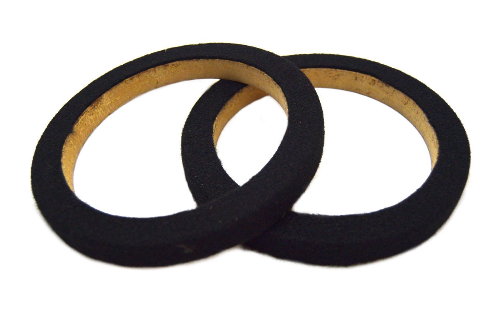 Nippon RING08CBK 8" Black Carpeted Speaker Ring pair