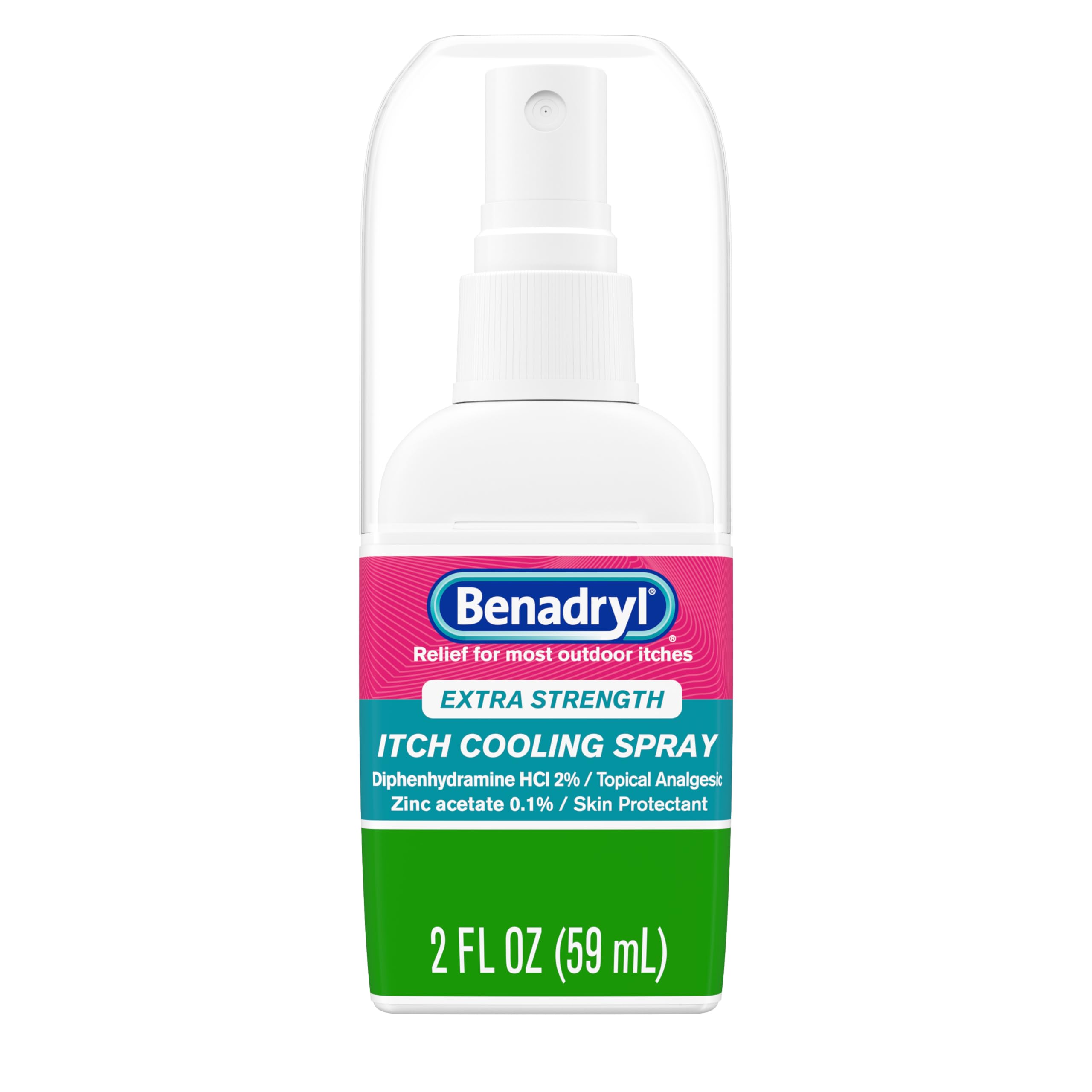Benadryl Extra Strength Itch Cooling Spray, Topical Analgesic 2 fl. oz