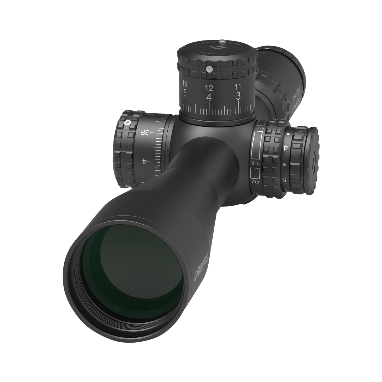 Arken Optics SH4J 6-24x50 FFP Rifle Scope, 34mm Tube, AZS Zero Stop, VHR MOA Illuminated Reticle