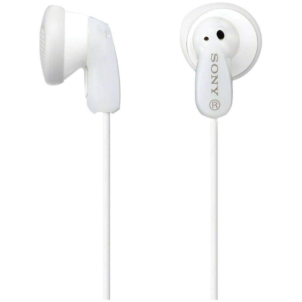 Sony in-Ear Earbud Headphones with Remote and Deep Bass, Blue, MDR-E9LP