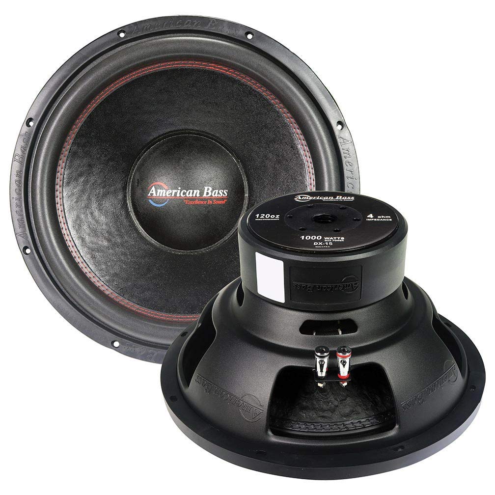 American Bass DX154 15" Woofer 1000 Watt max 4 Ohm SVC