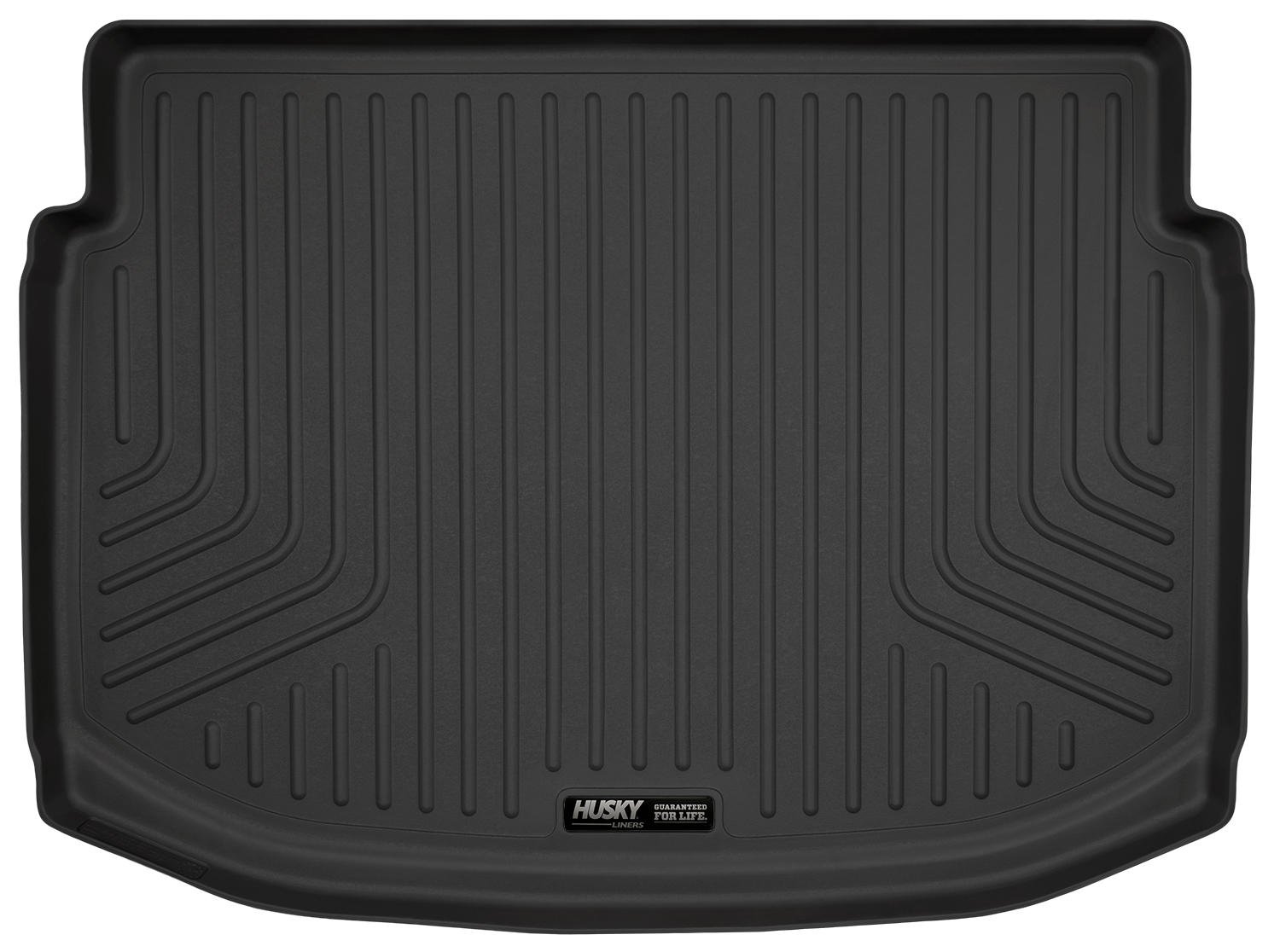 Husky Liners Weatherbeater Cargo Liner | Fits 2013-2018 Ford C-Max Hybrid SE, 2013-16 Ford C-Max Hybrid SEL, 2017-18 Ford C-Max Hybrid Titanium | 1-pc Black - 23301