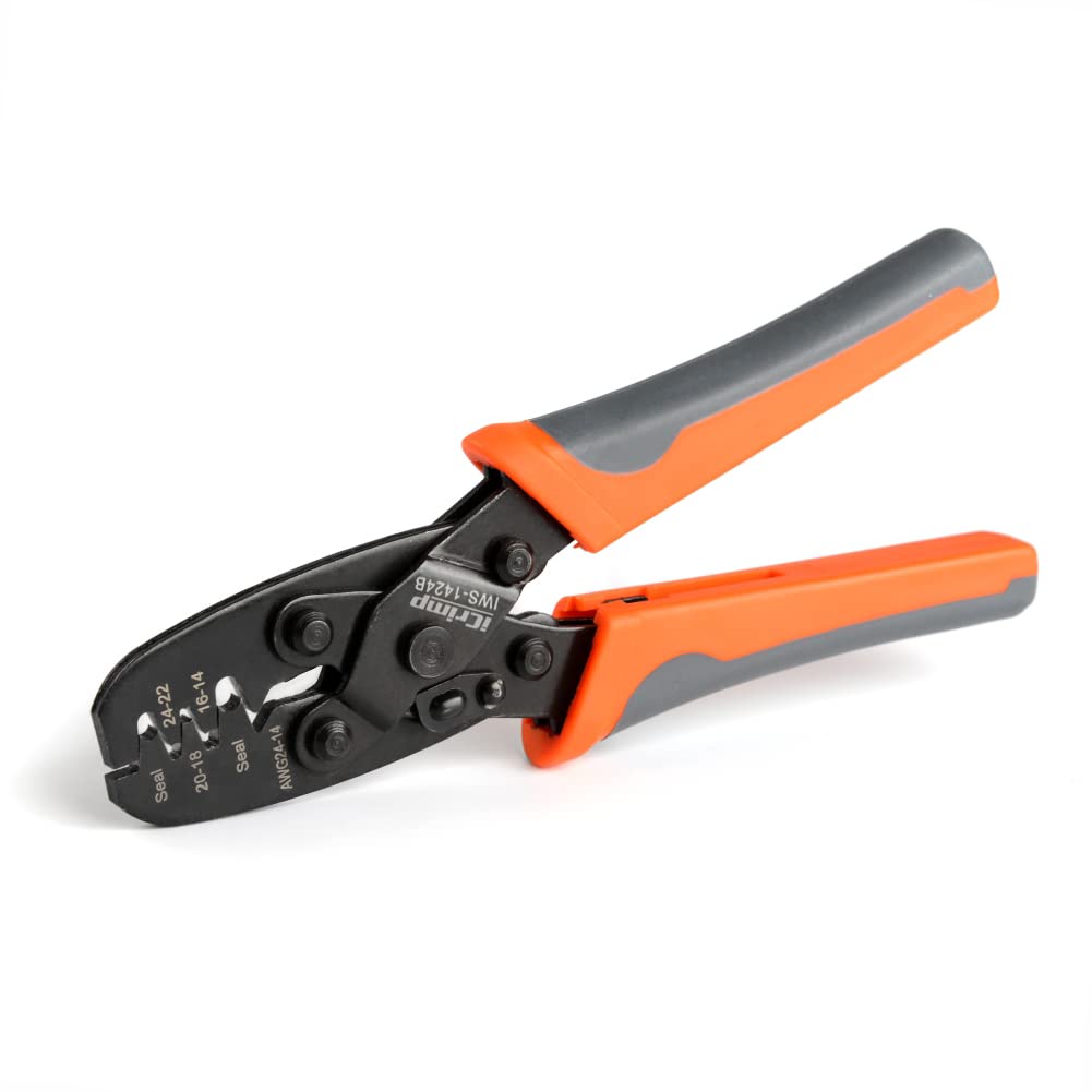 iCrimp Weather Pack Crimper Tools for Delphi APTIV Packard Weather Pack Terminals Metri-Pack Connectors for Sealed Terminals