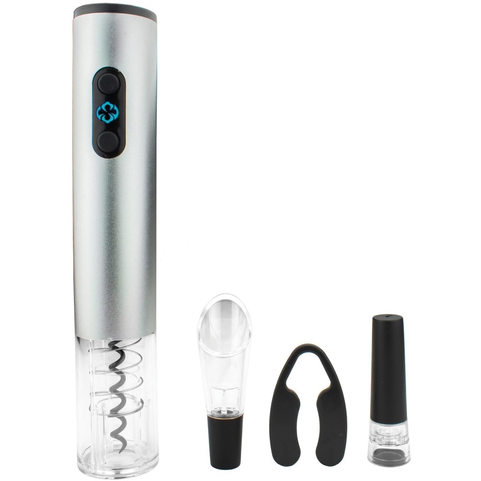 Brentwood Appliances WA-2001S Electric Wine Bottle Opener w/Cutter, Stopper & Pourer