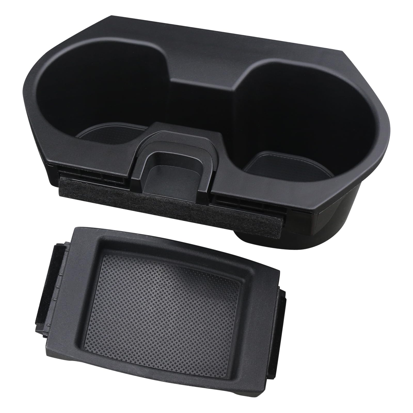 Civic Cup Holder Insert & Coin Holder Tray for Center Console Compatible with 10th Gen Civic Lx Ex Si Accessories Coupe Sedan Hatchback Sport 2016-2020 83446-TBA-A01ZA