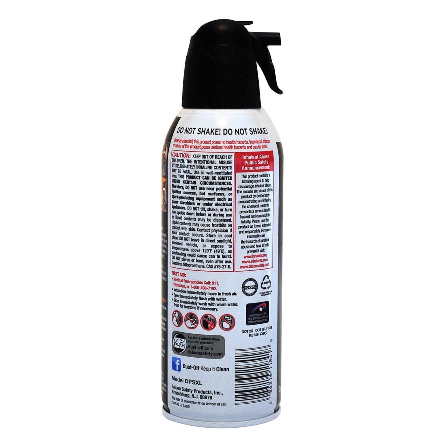 DUST-OFF DPSXL 10 Oz Disposable Duster