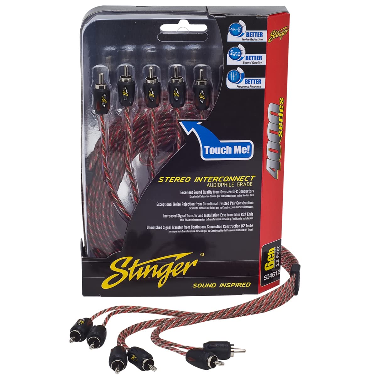 Stinger SI4617 17Ft. RCA Cable