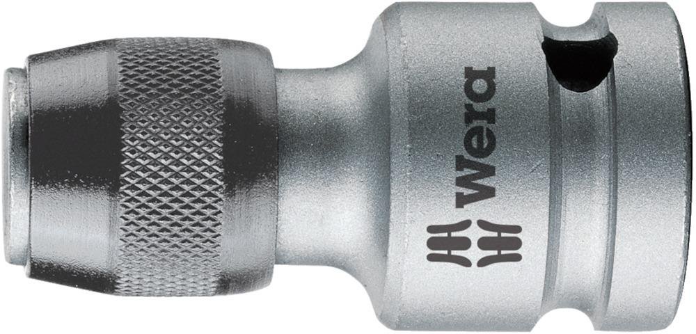 Wera 05042755001 3/8" Drive Hexagon Bit Adapter with Quick-Release Chuck