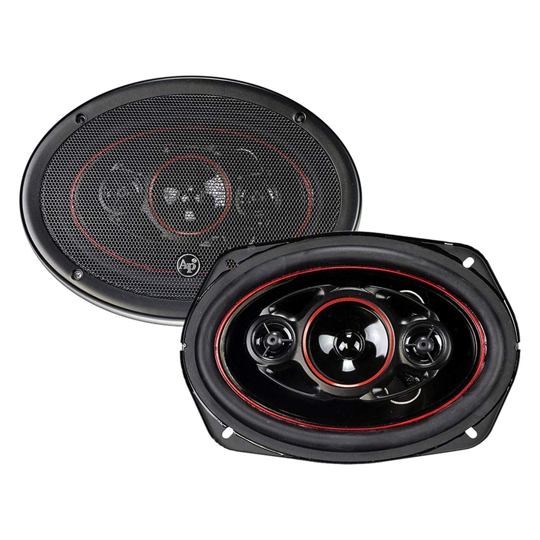 Audiopipe CSL6924R 6x9" 500 Watt Redline 4 Way Speakers (pair)