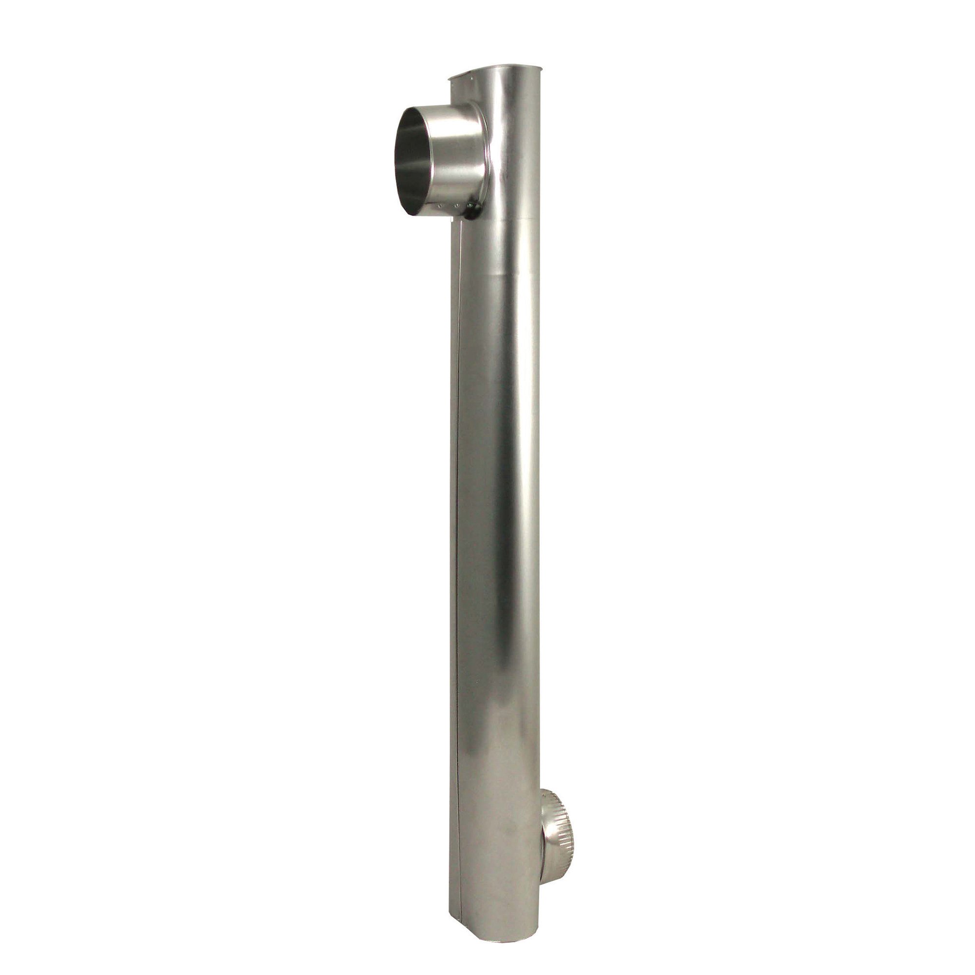 Deflecto DAF2 Skinny Duct™ Telescoping Aluminum Vent (27"– 48")