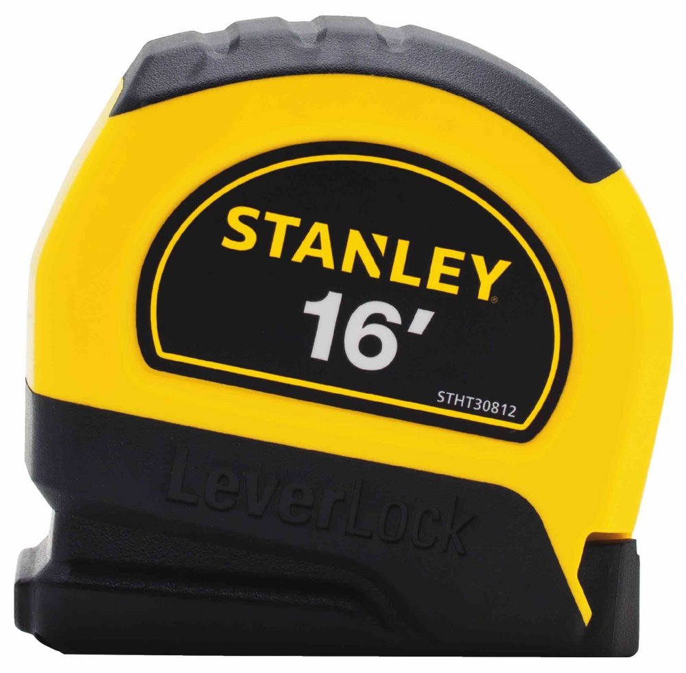 Stanley Hand Tools STHT30812 3/4" X 16' LeverLock Tape Rule