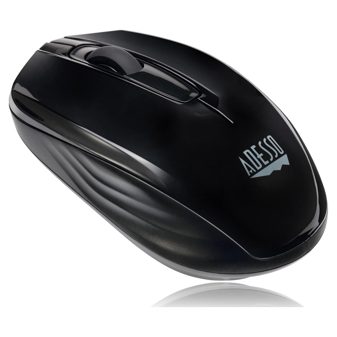 Adesso IMOUSE S50 iMouse S50 2.4 GHz Wireless Mini Mouse (Black)
