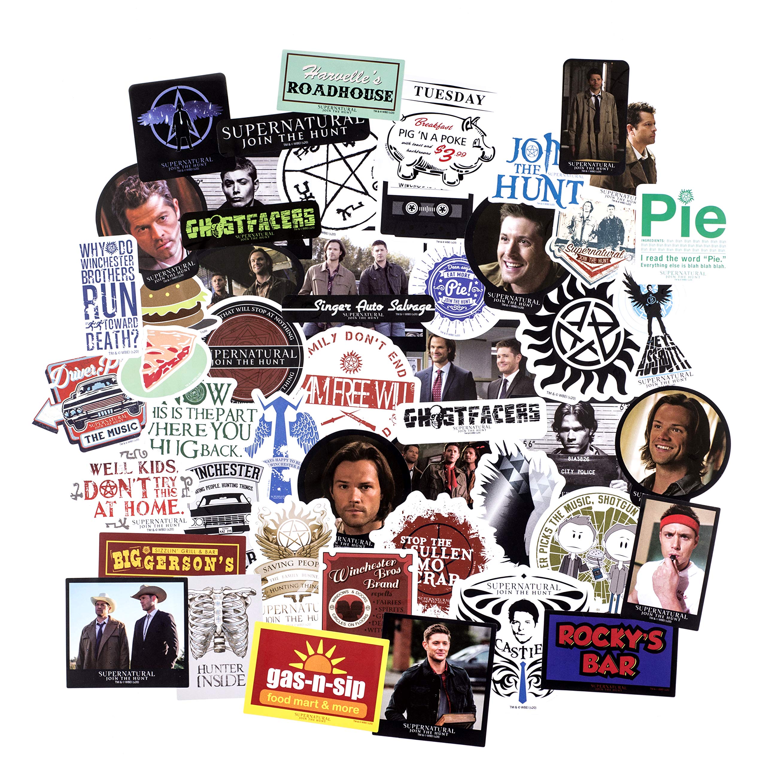 Conquest Supernatural Winchester Brothers Vinyl Sticker Pack